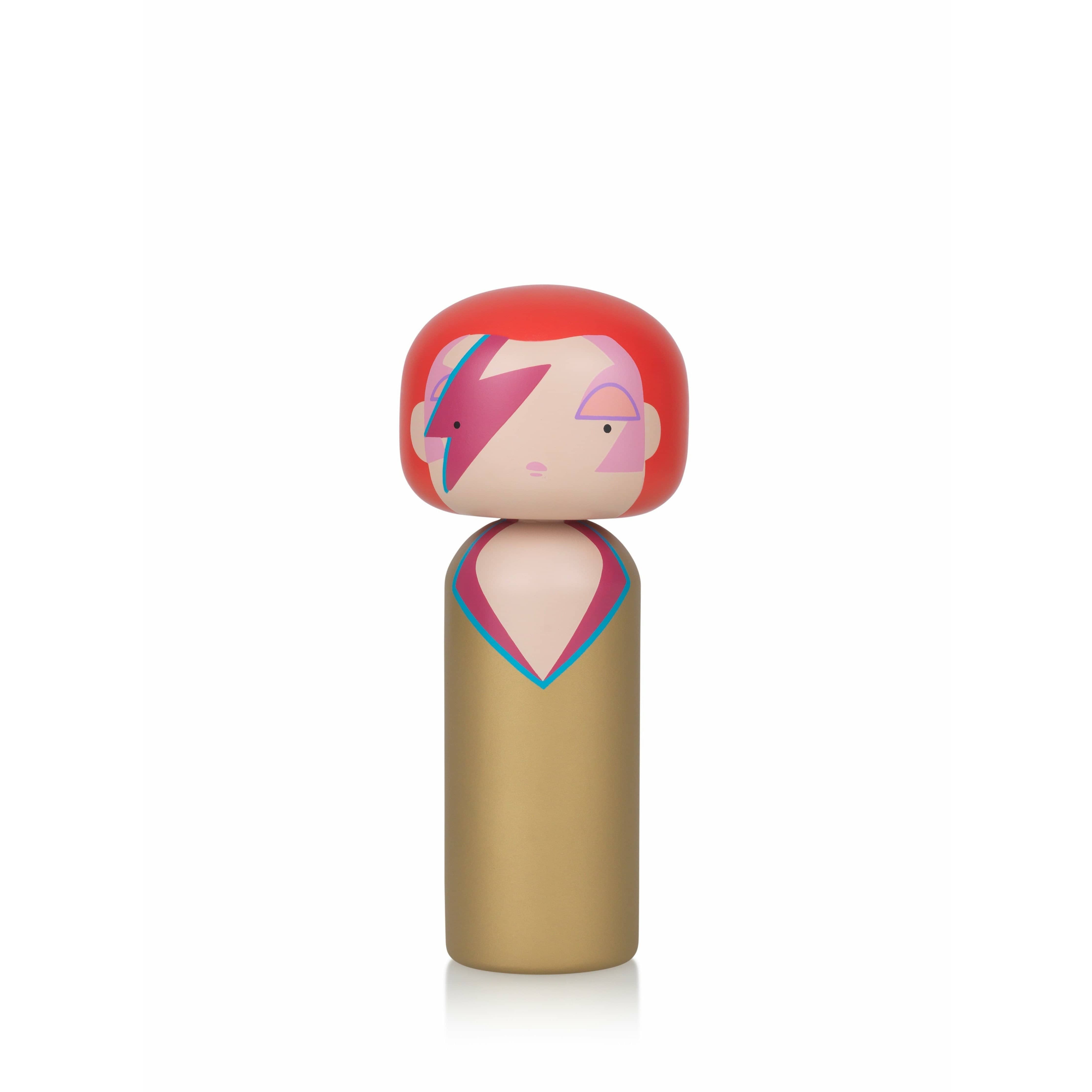[product_category]-Lucie Kaas Sketch.Inc Kokeshi Doll, Aladdin Sane 21,5 Cm-Lucie Kaas-5711542160859-SI02ZIL-LUC-1