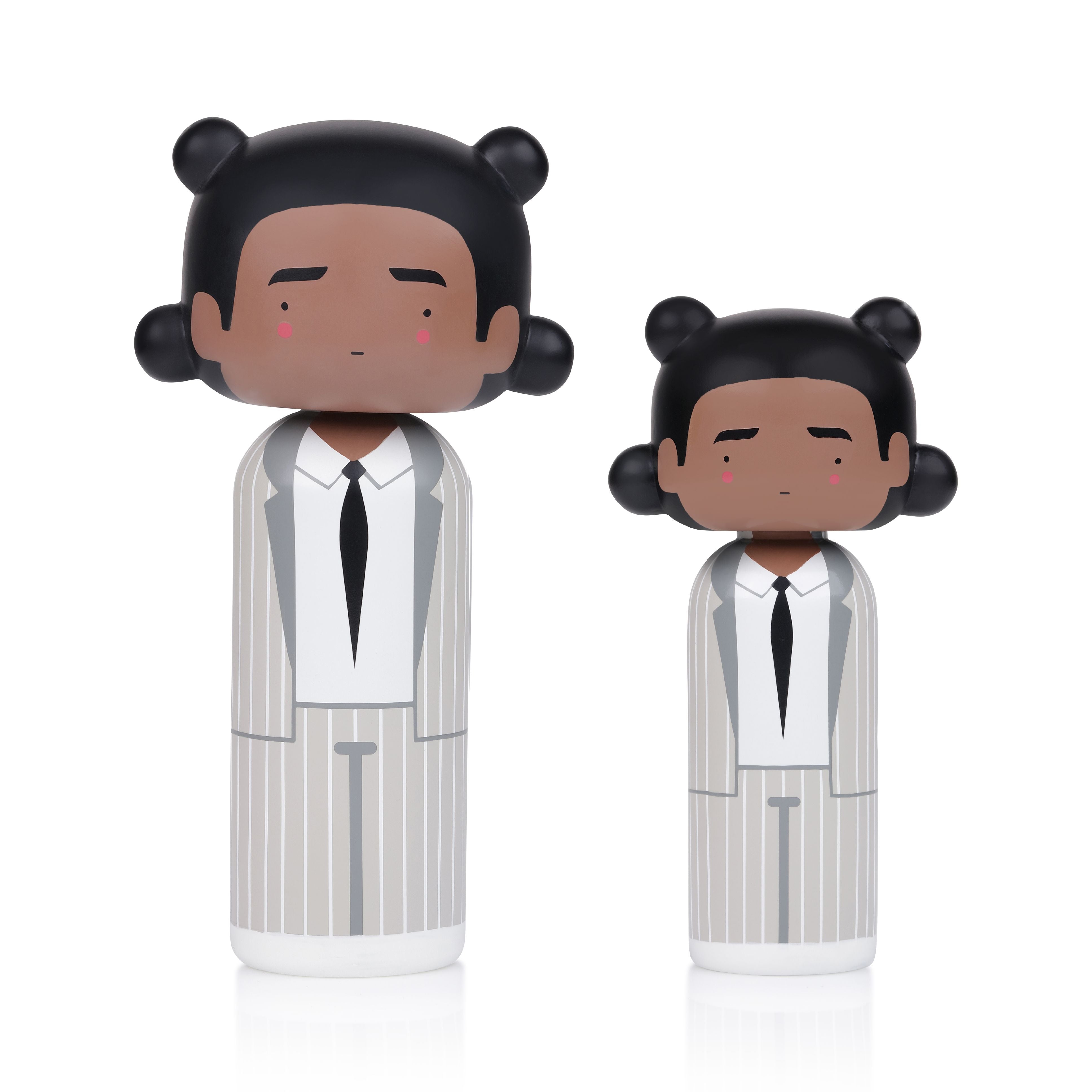 [product_category]-Lucie Kaas Sketch.Inc Kokeshi Doll, Basquiat Three Point Crown H15 Cm-Lucie Kaas-5711542161481-SI02BA2-LUC-2