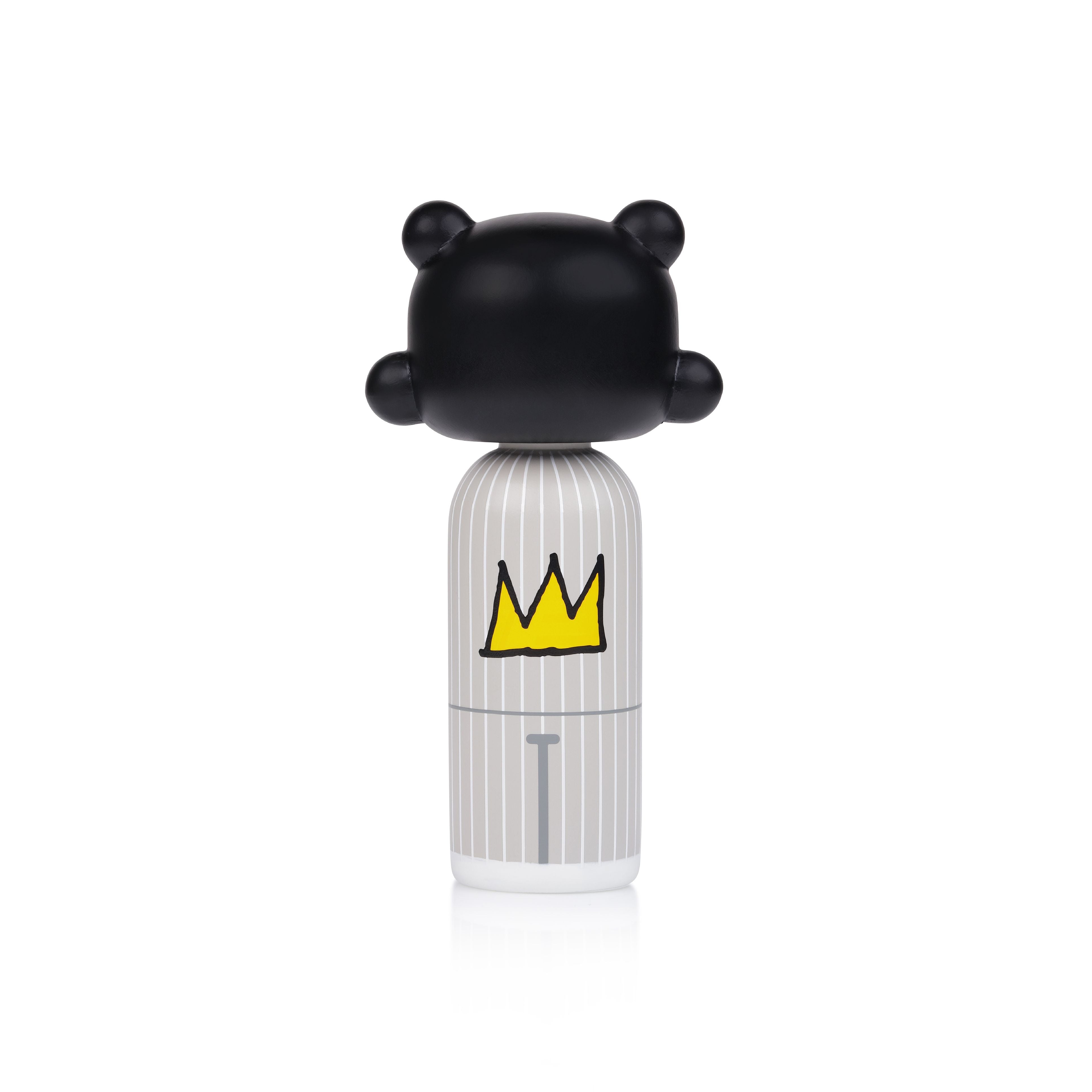 [product_category]-Lucie Kaas Sketch.Inc Kokeshi Doll, Basquiat Three Point Crown H15 Cm-Lucie Kaas-5711542161481-SI02BA2-LUC-3