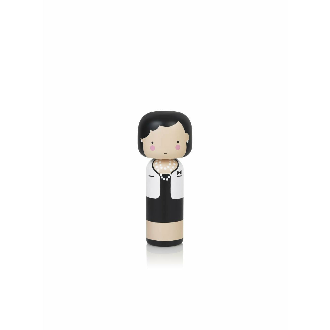 [product_category]-Lucie Kaas Sketch.Inc Kokeshi Doll, Coco In Pink-Lucie Kaas-5711542161283-SI01CO2-LUC-1