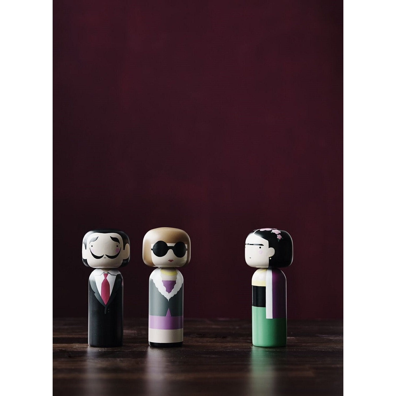 [product_category]-Lucie Kaas Sketch.Inc Kokeshi Doll, Danish Soldier-Lucie Kaas-5711542160347-SI02GU-LUC-3
