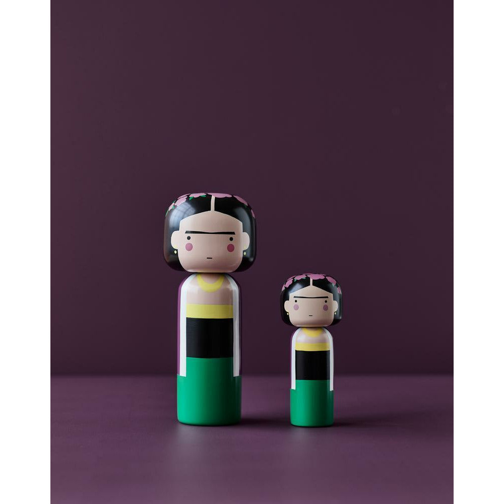 [product_category]-Lucie Kaas Sketch.Inc Kokeshi Doll, Frida 21,5 Cm-Lucie Kaas-5711542160880-SI01FRL-LUC-2