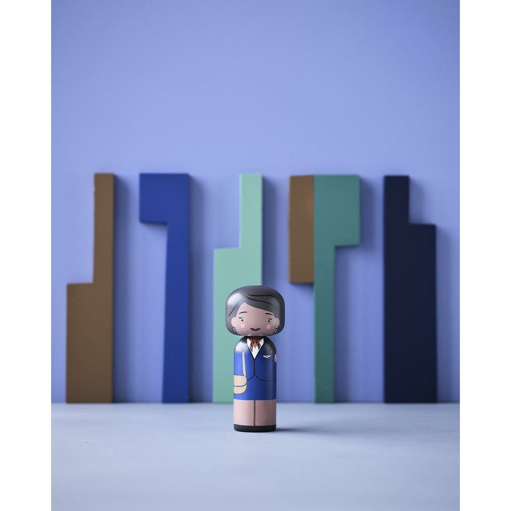 [product_category]-Lucie Kaas Sketch.Inc Kokeshi Doll, Jackie Brown-Lucie Kaas-5711542160927-SI01JB-LUC-2
