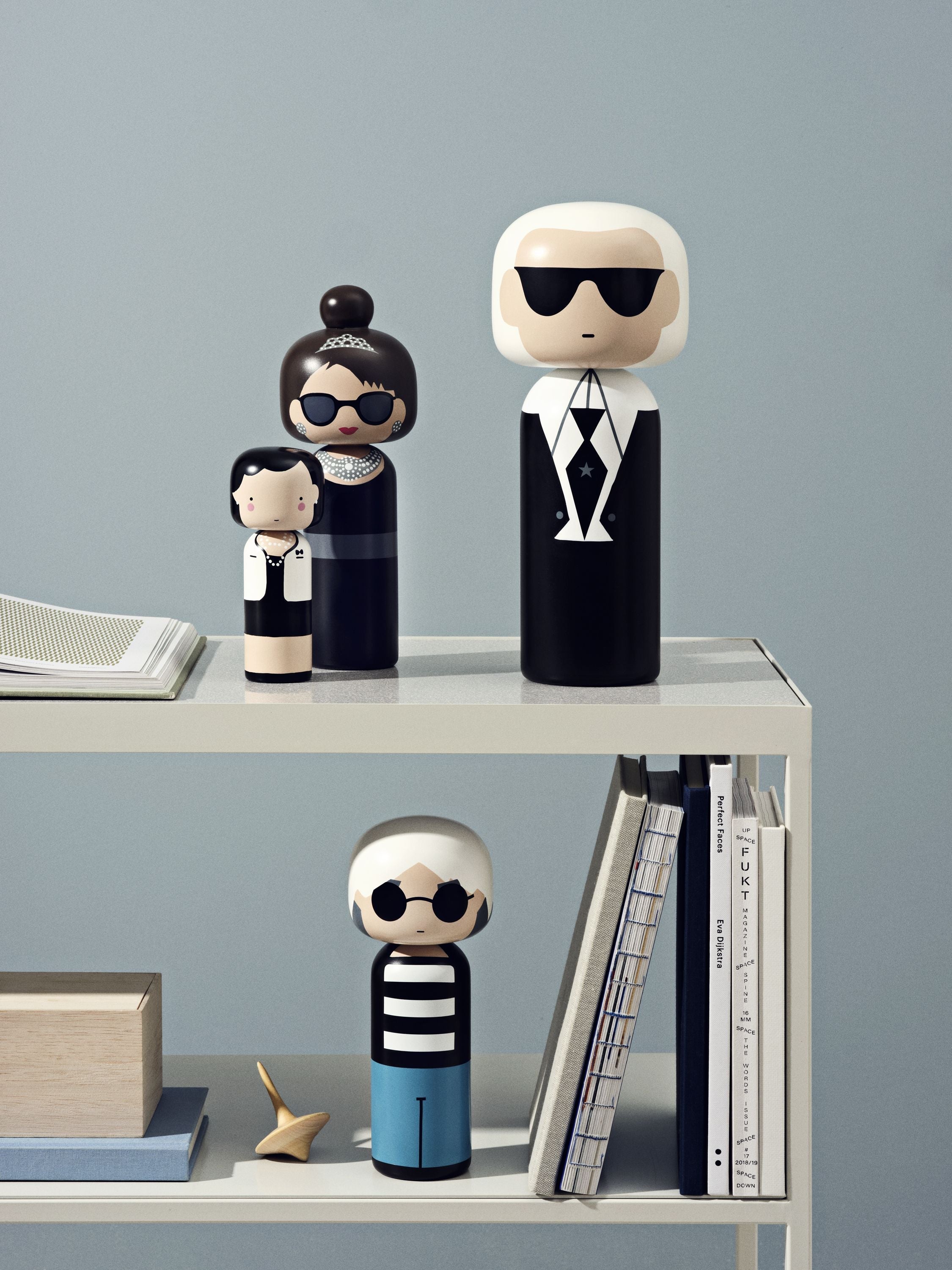[product_category]-Lucie Kaas Sketch.Inc Kokeshi Doll, Karl 3:1-Lucie Kaas-5711542161542-SI02KA30-LUC-5