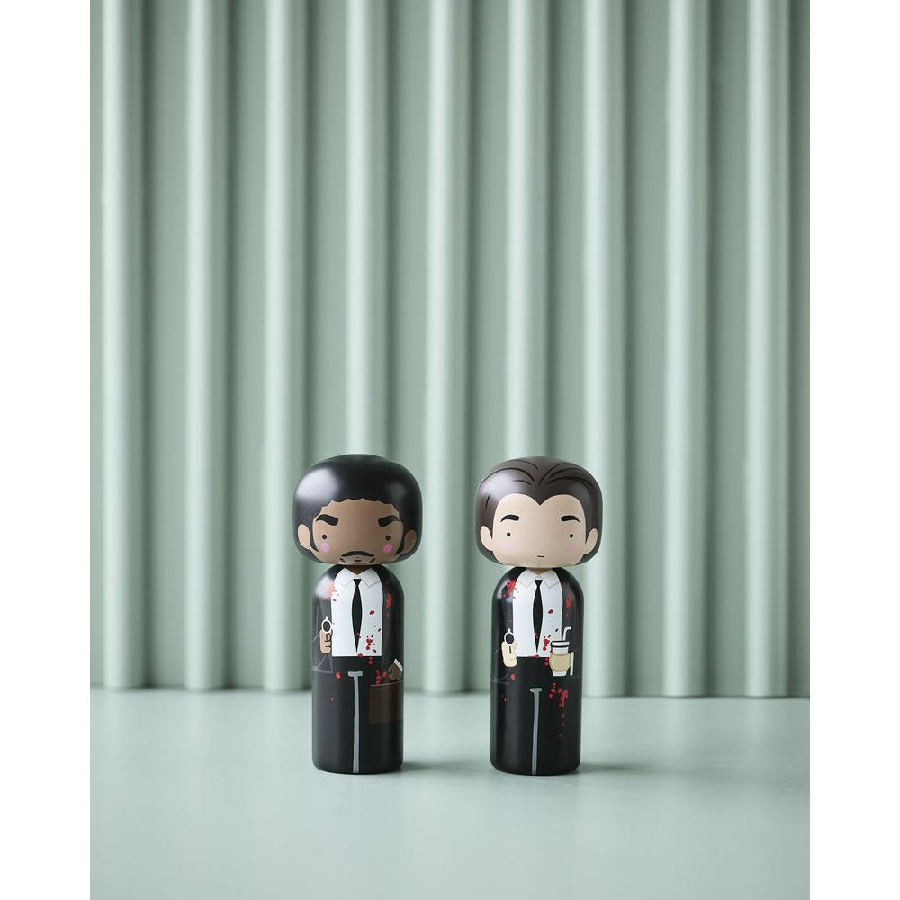 [product_category]-Lucie Kaas Sketch.Inc Kokeshi Doll, Pulp Fiction Jules Winnfield-Lucie Kaas-5711542160989-SI02PFJU-LUC-2