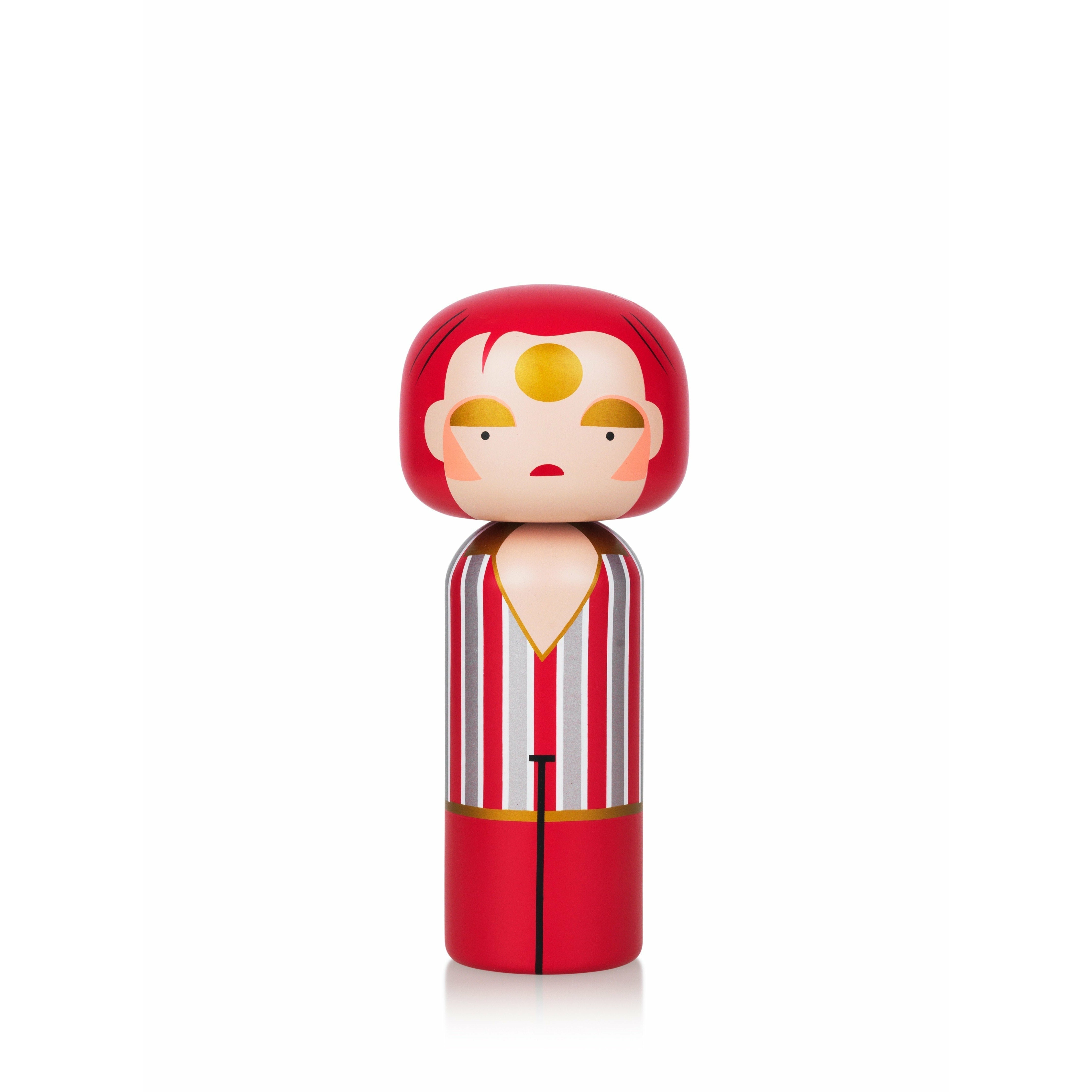 [product_category]-Lucie Kaas Sketch.Inc Kokeshi Doll, Ziggy Stardust 21,5 Cm-Lucie Kaas-5711542160842-SI02ZI2L-LUC-1