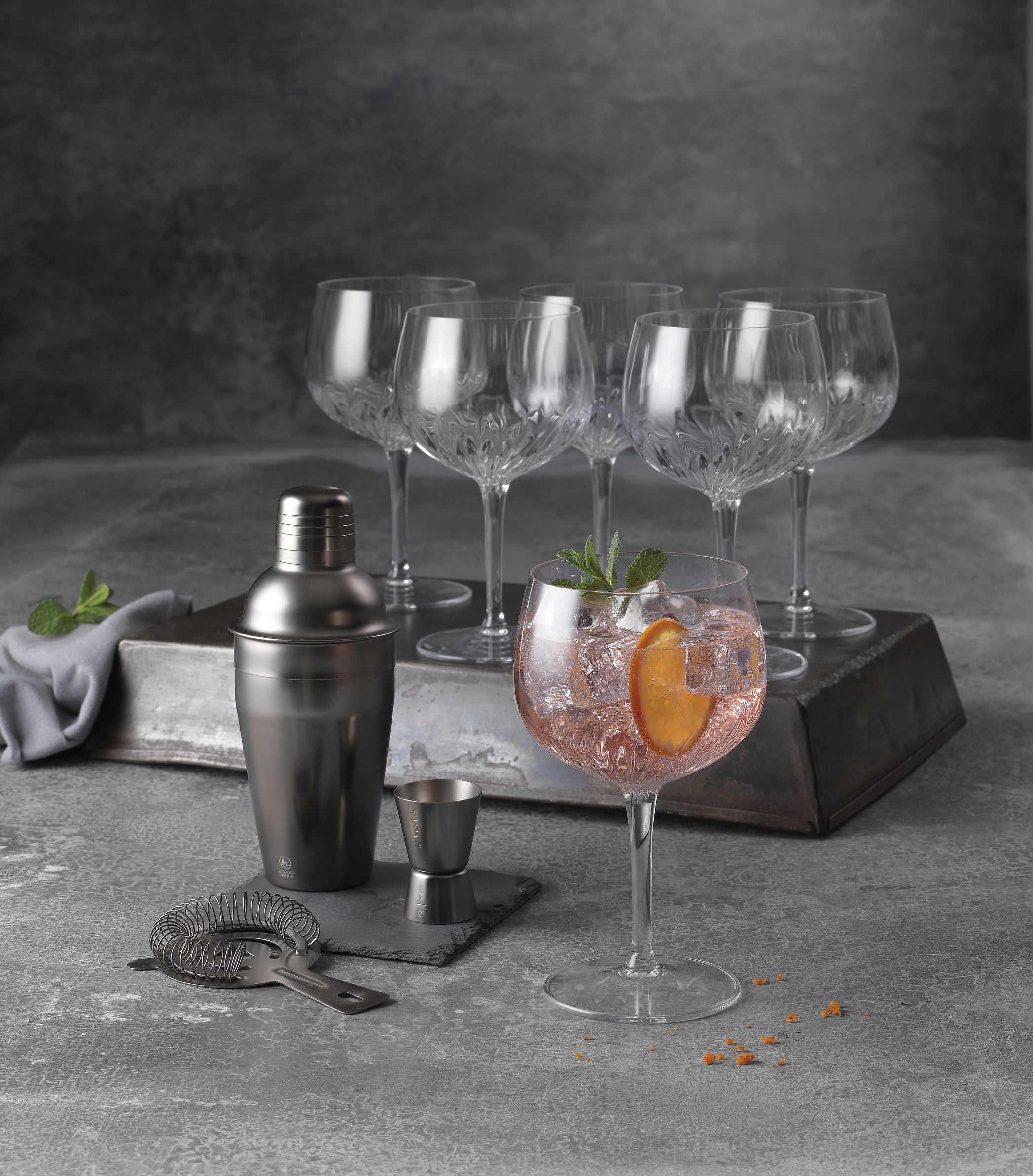 [product_category]-Luigi Bormioli Mixology Spanish Gin & Tonic Glass, Set Of 4-Luigi Bormioli-032622026120-17382-LUI-3