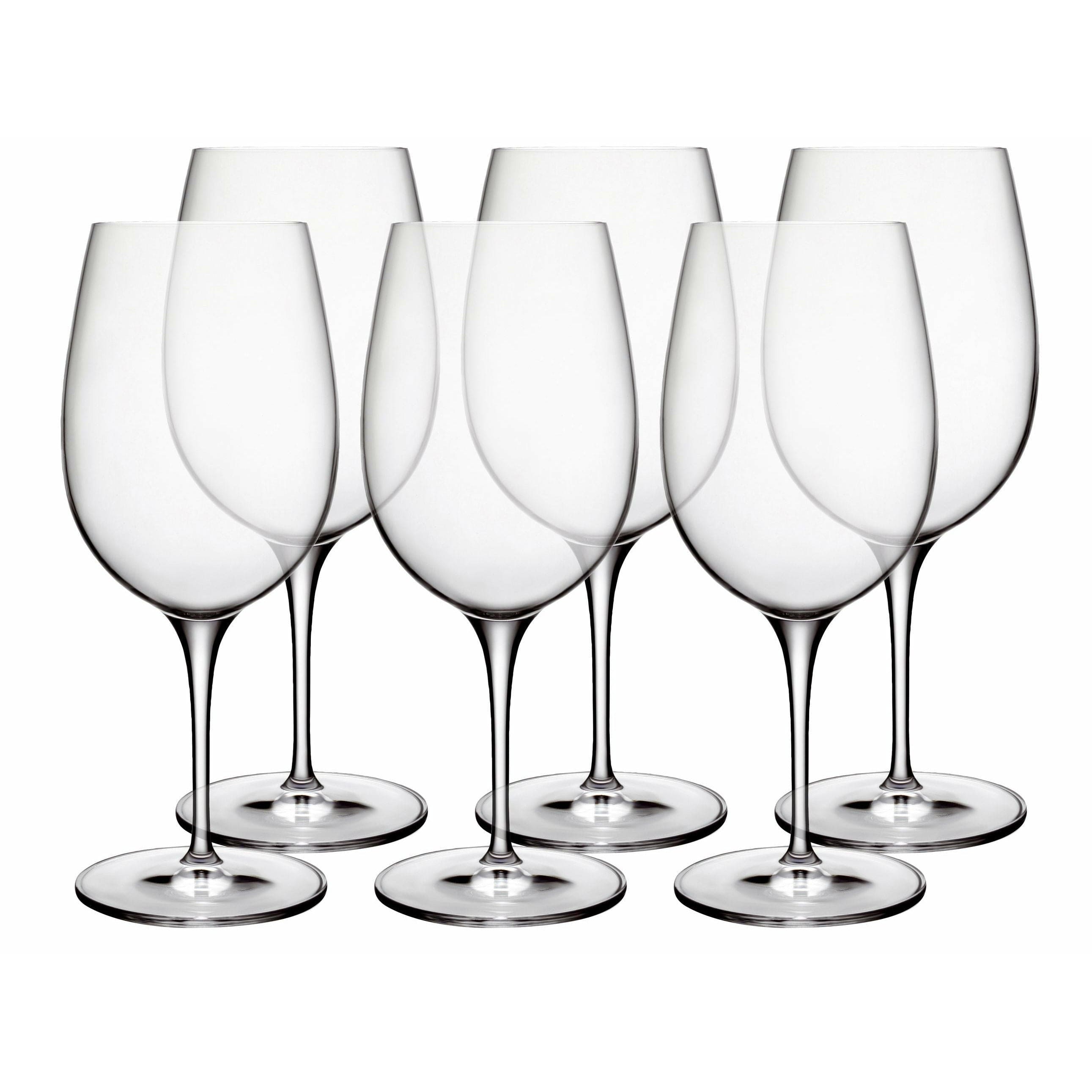 [product_category]-Luigi Bormioli Palace Red Wine Glass Stor, Set Of 6-Luigi Bormioli-032622013977-21293-LUI-1
