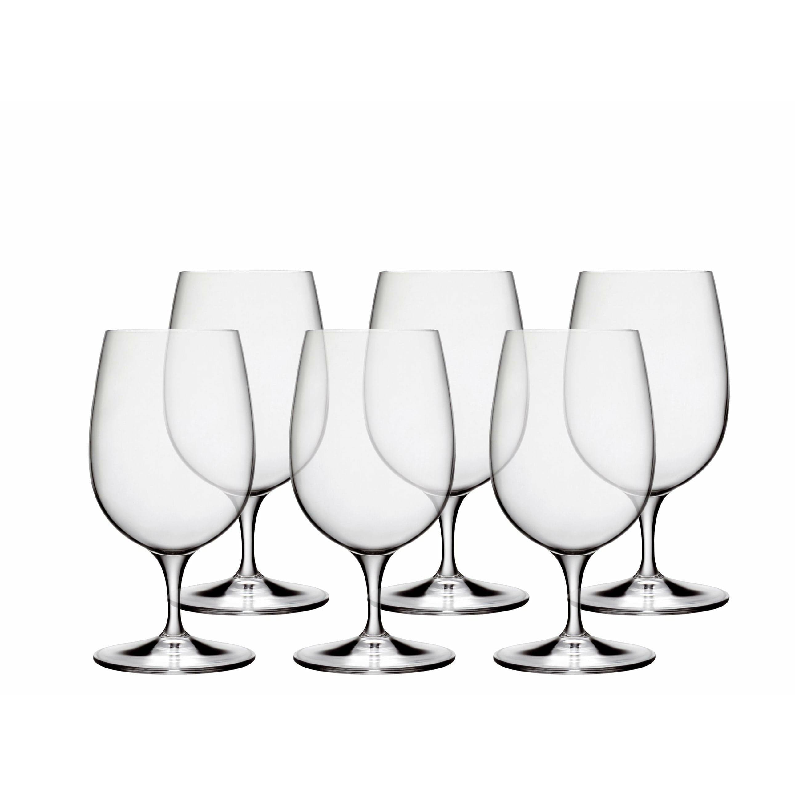 [product_category]-Luigi Bormioli Palace Water Stem Glass, Set Of 6-Luigi Bormioli-032622013984-21294-LUI-1