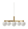 Lyfa Memoir Chandelier 120 V mosaz