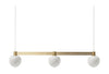 Lyfa Memoir Pendant 120 Side By Side Iii Brass