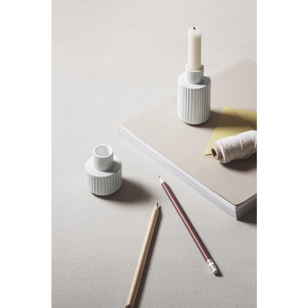 [product_category]-Lyngby Candle Holder White, 7cm-Lyngby Porcelæn-5711507015705-201570-LYN-3