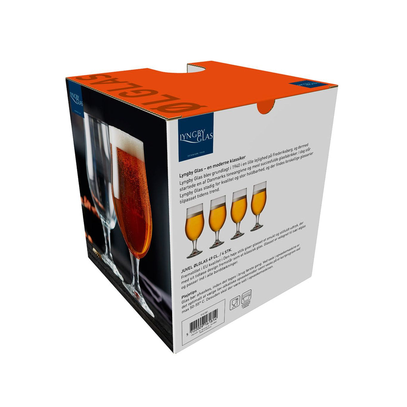 [product_category]-Lyngby Glas Juvel Beer Glass 49 Cl, 4 Pcs.-Lyngby Glas-5722009161814-916181-LYN-14