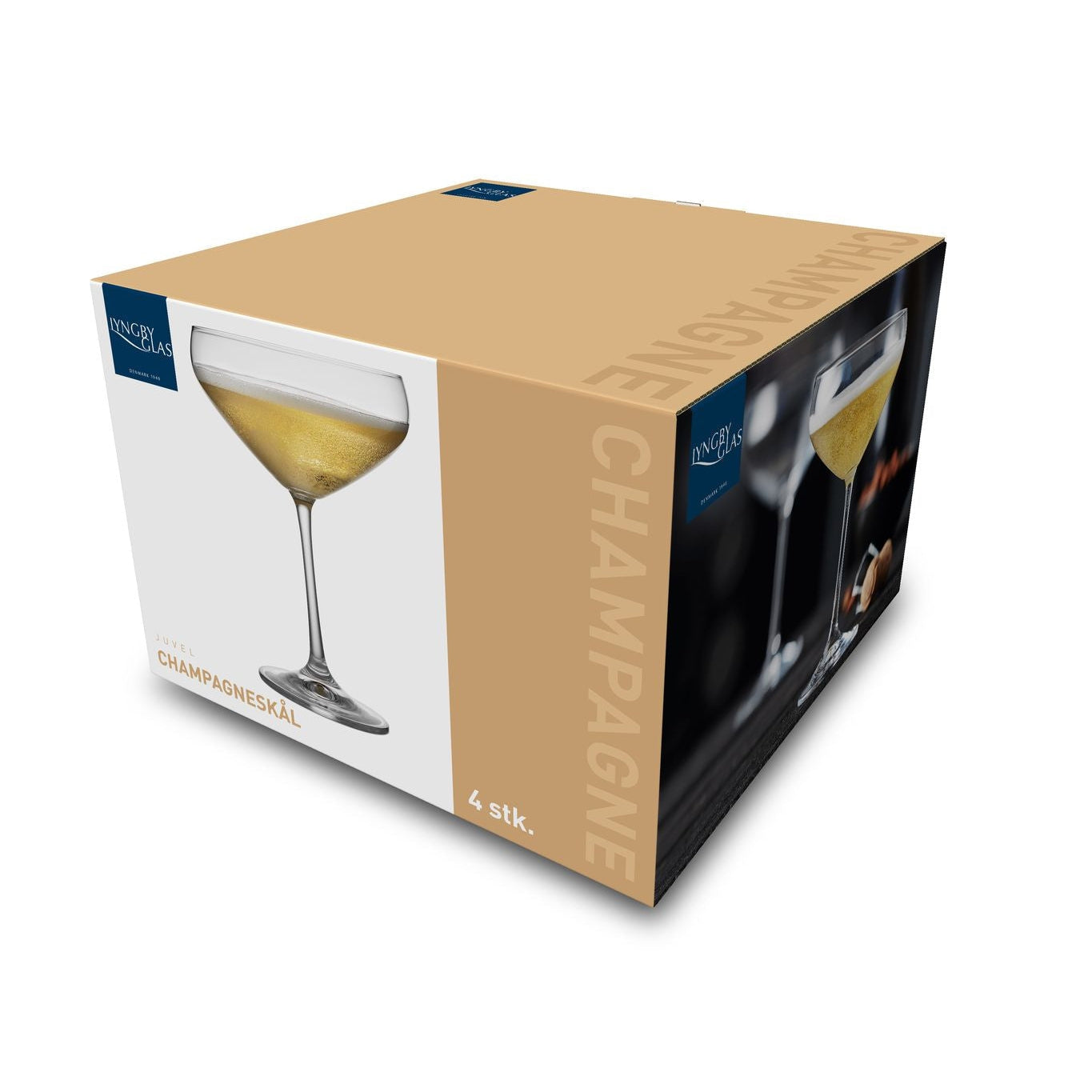[product_category]-Lyngby Glas Juvel Champagne Bowl 34 Cl, 4 Pcs.-Lyngby Glas-5722009161807-916180-LYN-19