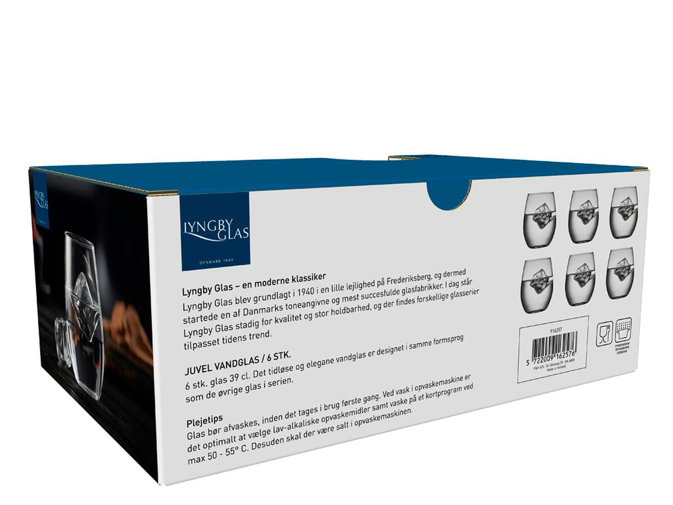 [product_category]-Lyngby Glas Juvel Water Glass 39 Cl, 6 Pcs.-Lyngby Glas-5722009162576-916257-LYN-5