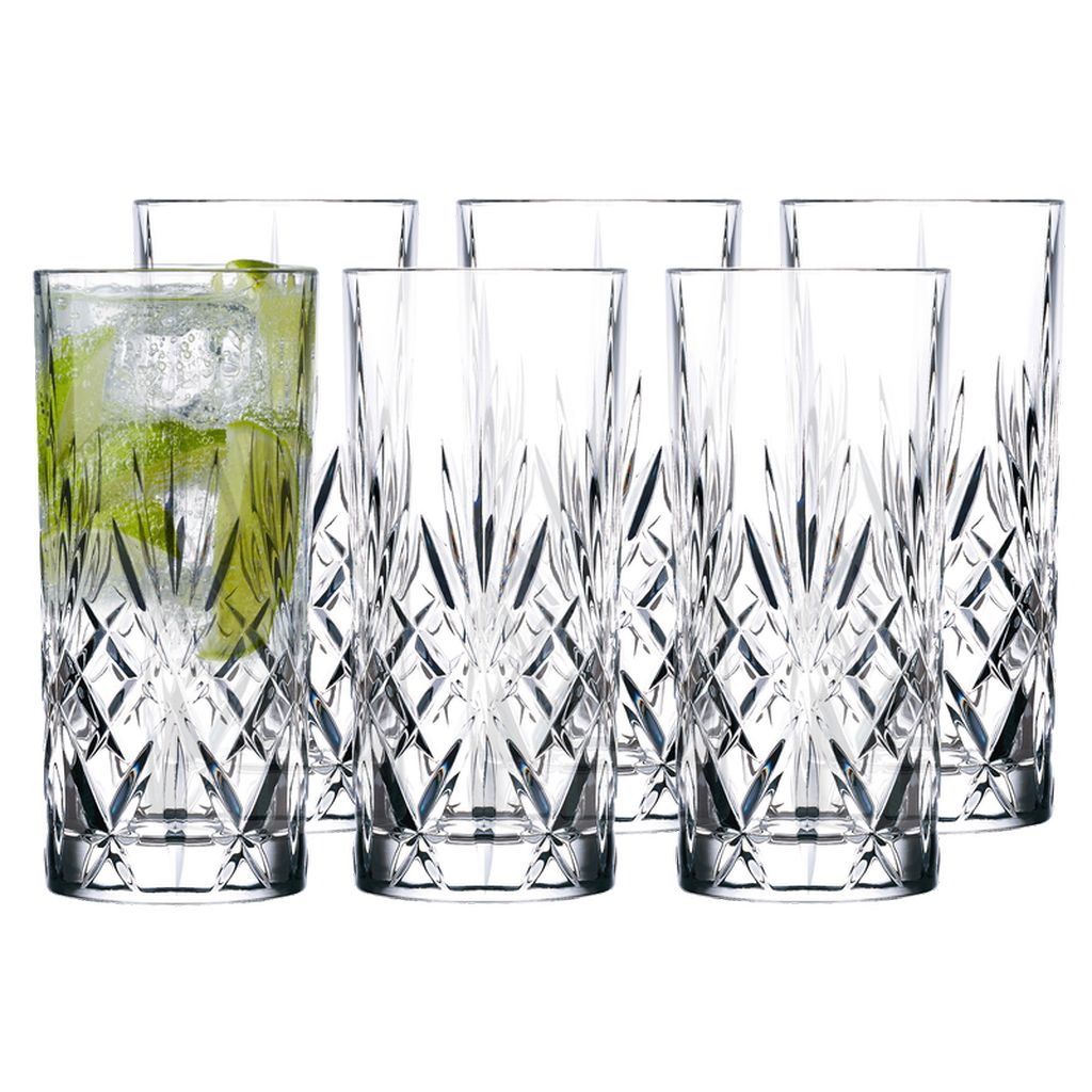 [product_category]-Lyngby Glas Melodia Krystal Highball Drink Glass 6 Cl, 6 Pcs.-Lyngby Glas-5722009161050-916105-LYN-2