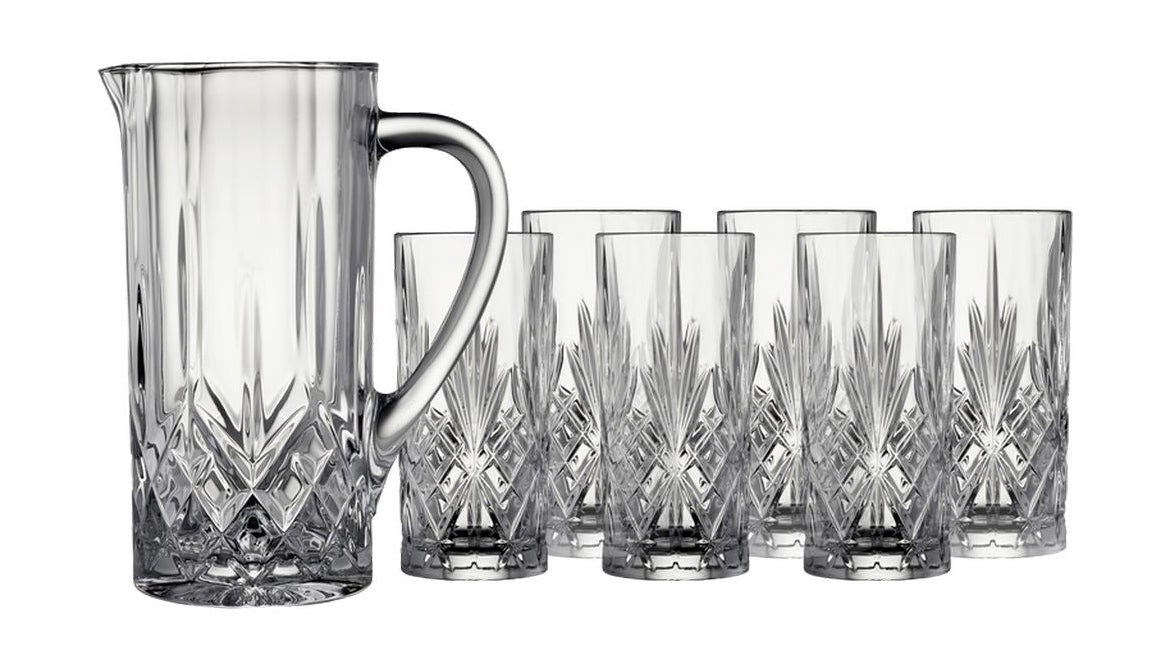 [product_category]-Lyngby Glas Melodia Krystal Pot Set, 7 Pcs-Lyngby Glas-5722009161883-916188-LYN-1