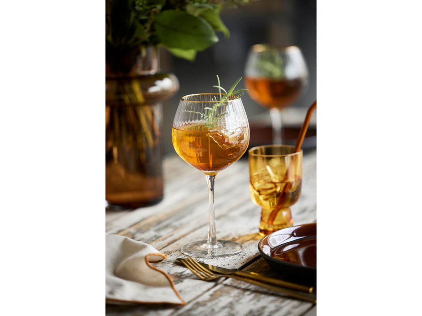 [product_category]-Lyngby Glas Palermo Gold Gin & Tonic Glass 65 Cl, 4 Pcs.-Lyngby Glas-5722000120612-12061-LYN-12
