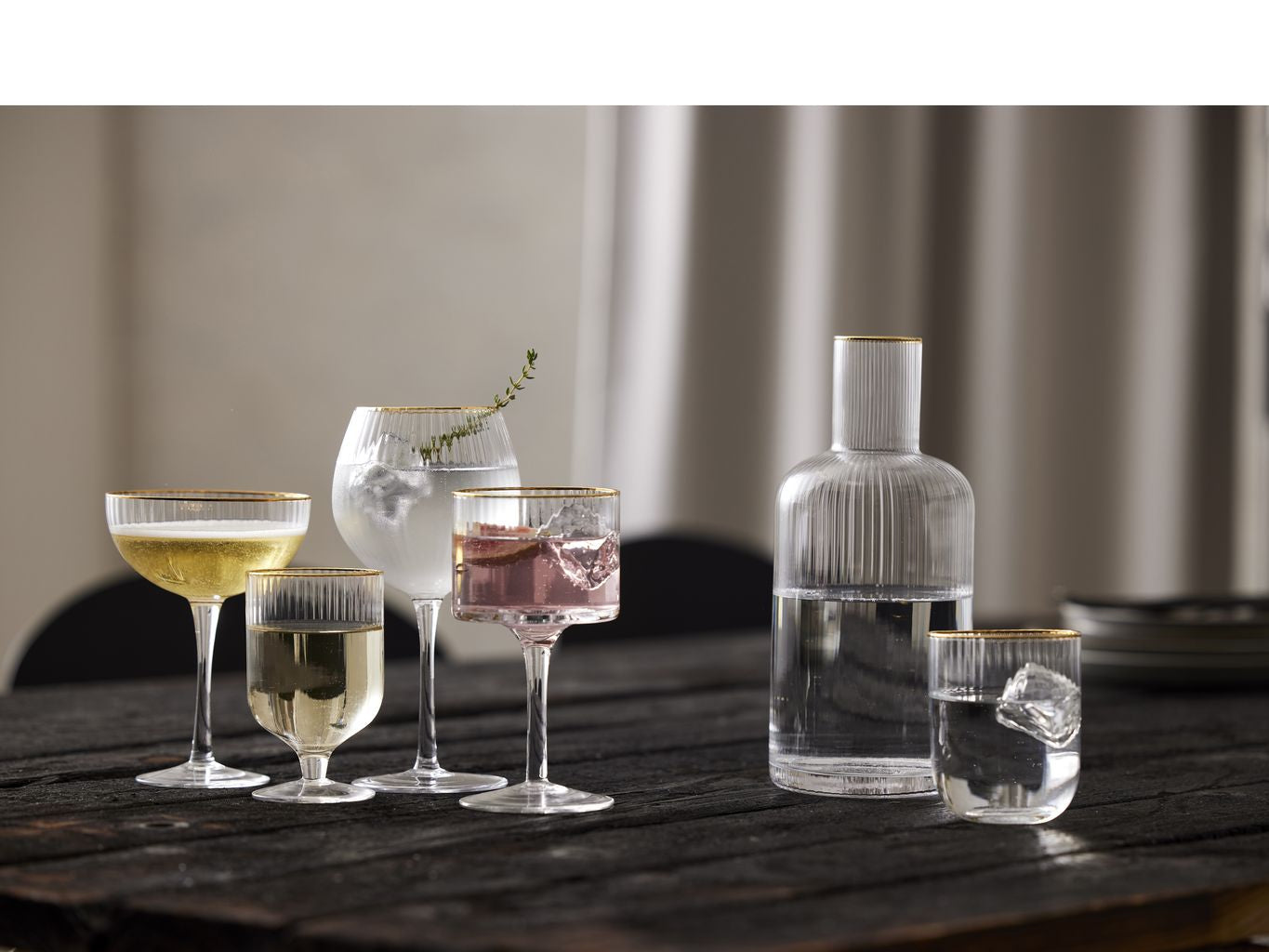 [product_category]-Lyngby Glas Palermo Gold Gin & Tonic Glass 65 Cl, 4 Pcs.-Lyngby Glas-5722000120612-12061-LYN-13