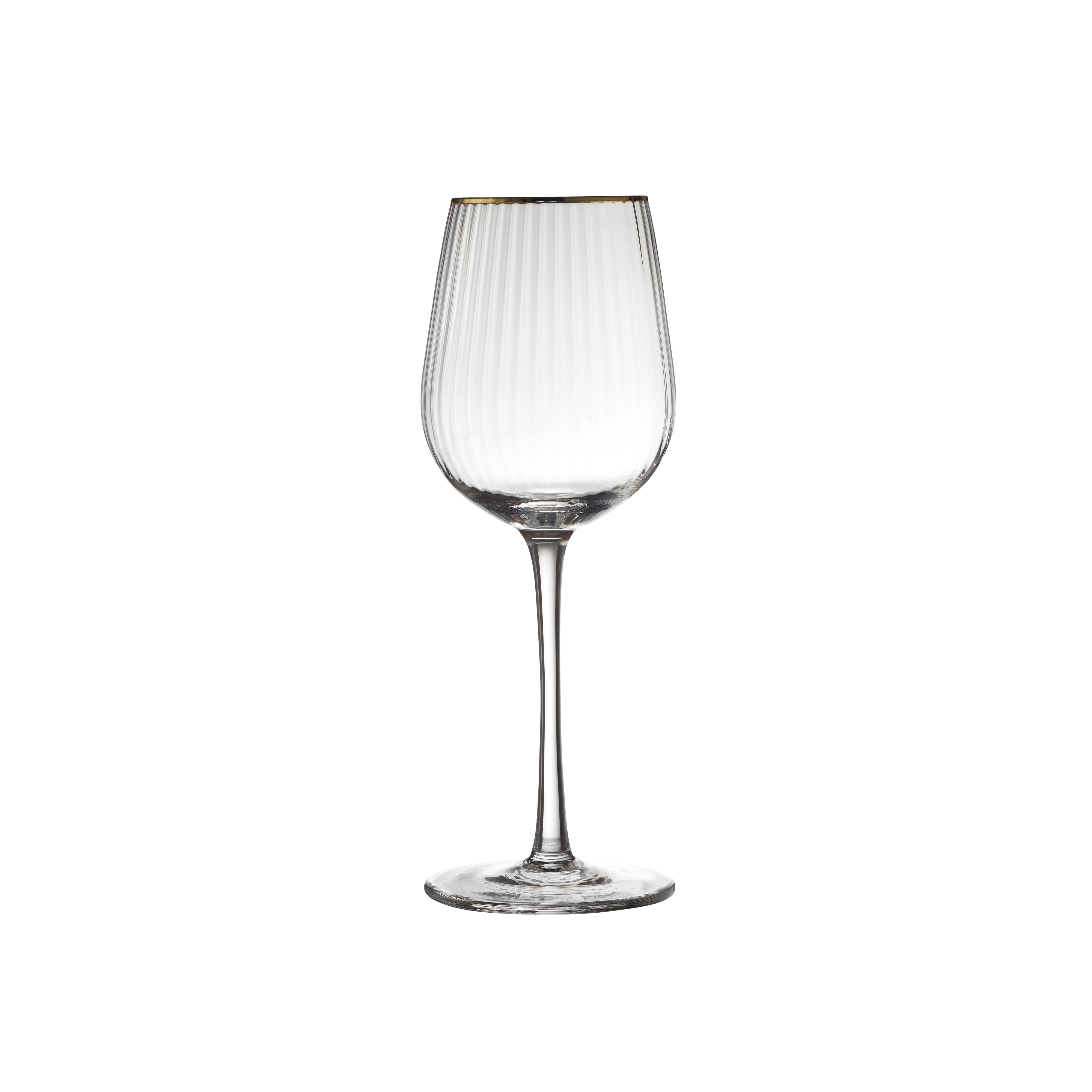 [product_category]-Lyngby Glas Palermo Gold White Wine Glass 30 Cl 4 Pcs.-Lyngby Glas-5722000275787-27578-LYN-6