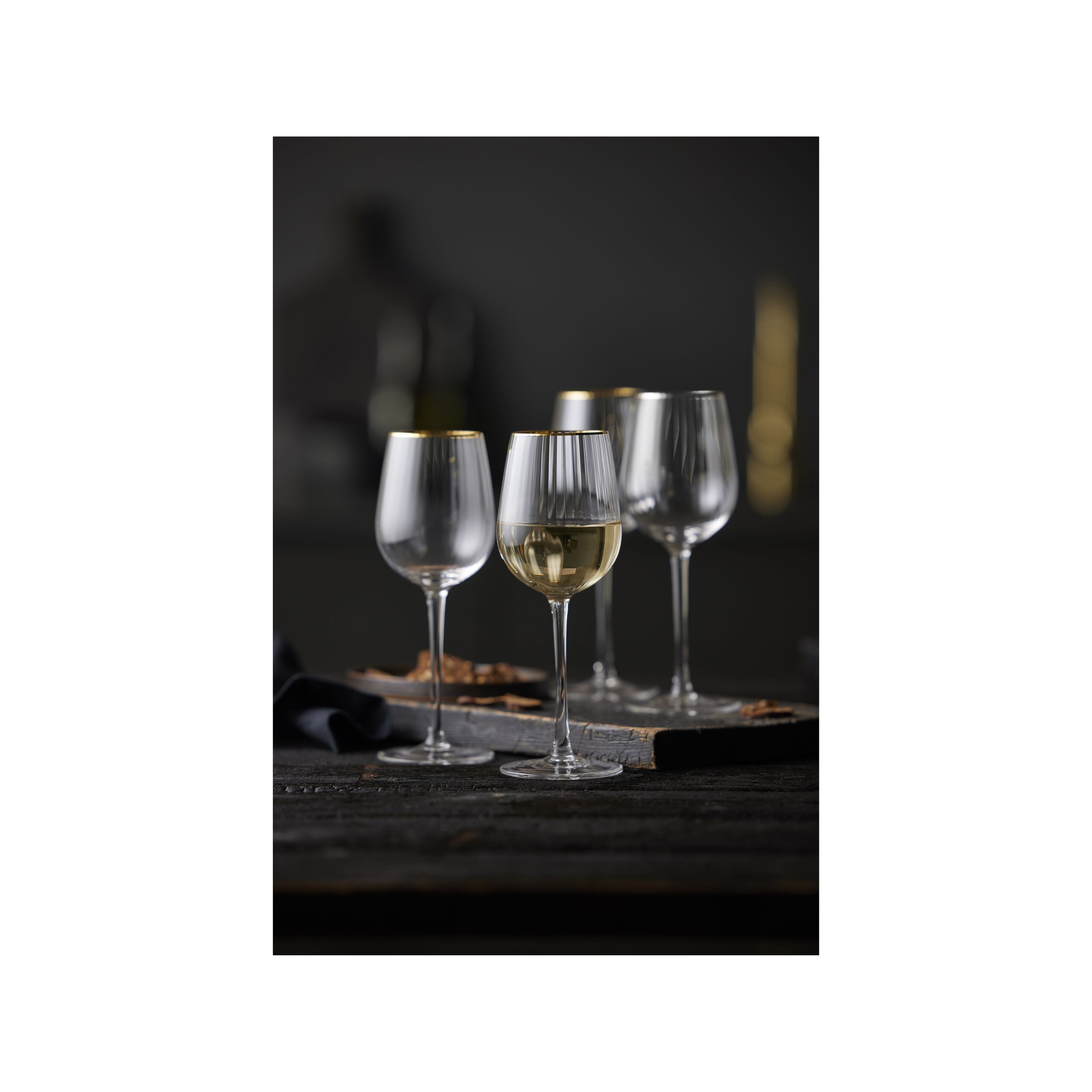 [product_category]-Lyngby Glas Palermo Gold White Wine Glass 30 Cl 4 Pcs.-Lyngby Glas-5722000275787-27578-LYN-8