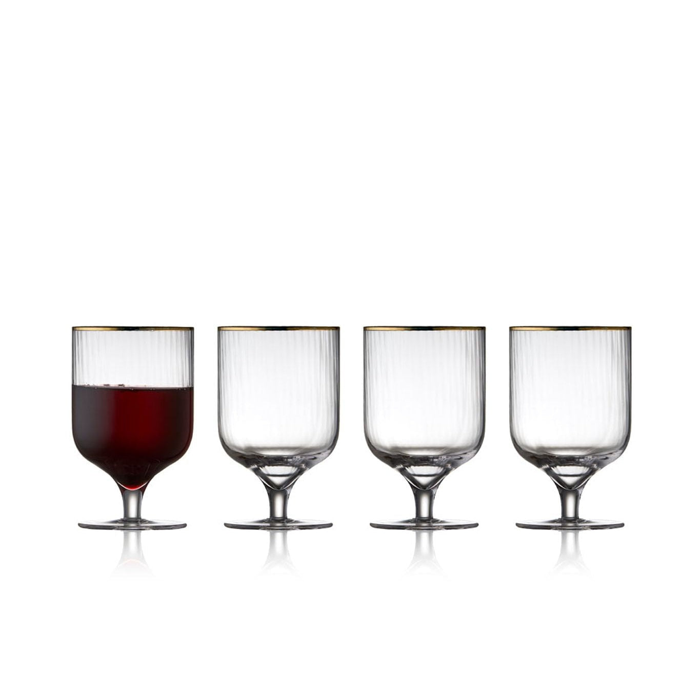 [product_category]-Lyngby Glas Palermo Gold Wine Glass 30 Cl, 4 Pcs.-Lyngby Glas-5722000120582-12058-LYN-13