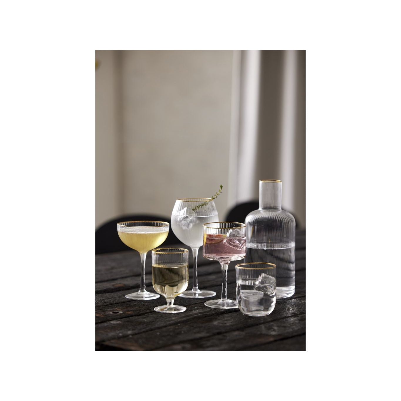 [product_category]-Lyngby Glas Palermo Gold Wine Glass 30 Cl, 4 Pcs.-Lyngby Glas-5722000120582-12058-LYN-14
