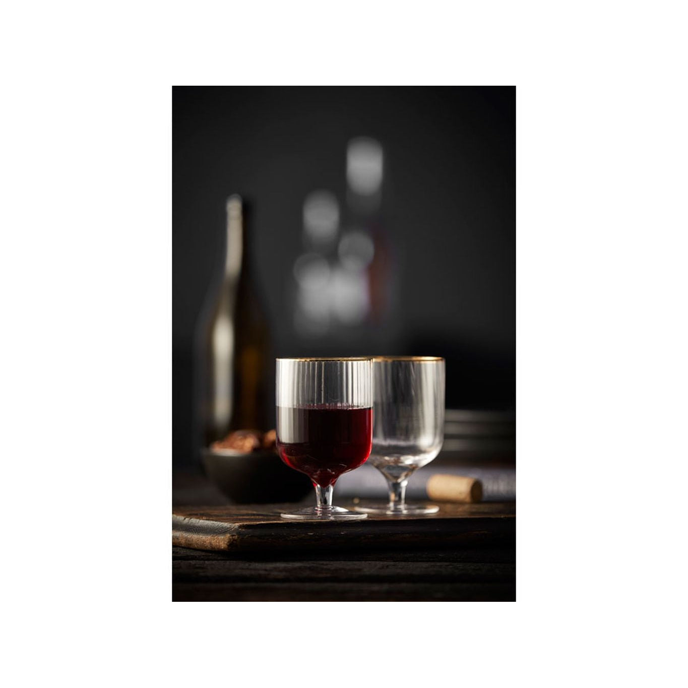 [product_category]-Lyngby Glas Palermo Gold Wine Glass 30 Cl, 4 Pcs.-Lyngby Glas-5722000120582-12058-LYN-20