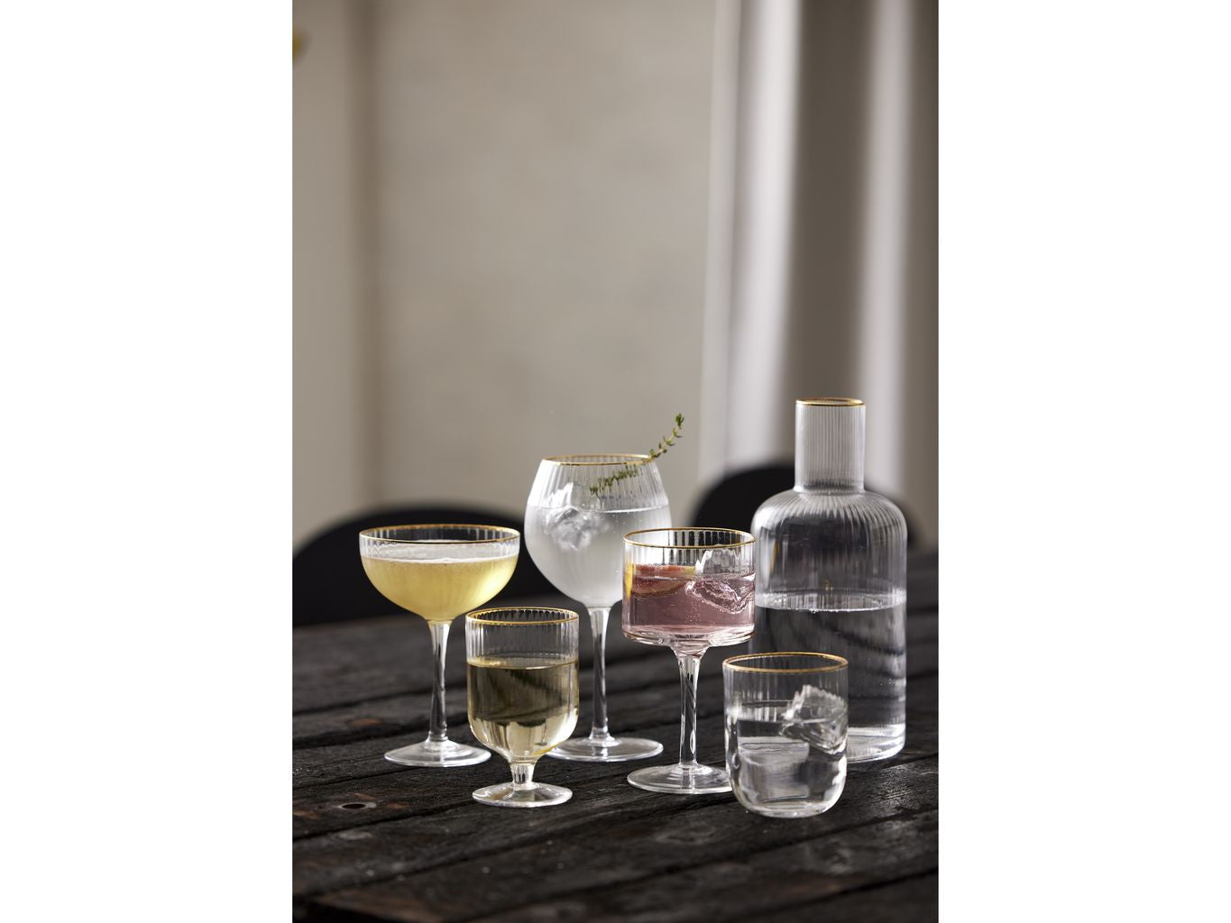 [product_category]-Lyngby Glas Palermo Gold Wine Glass 30 Cl, 4 Pcs.-Lyngby Glas-5722000120582-12058-LYN-4
