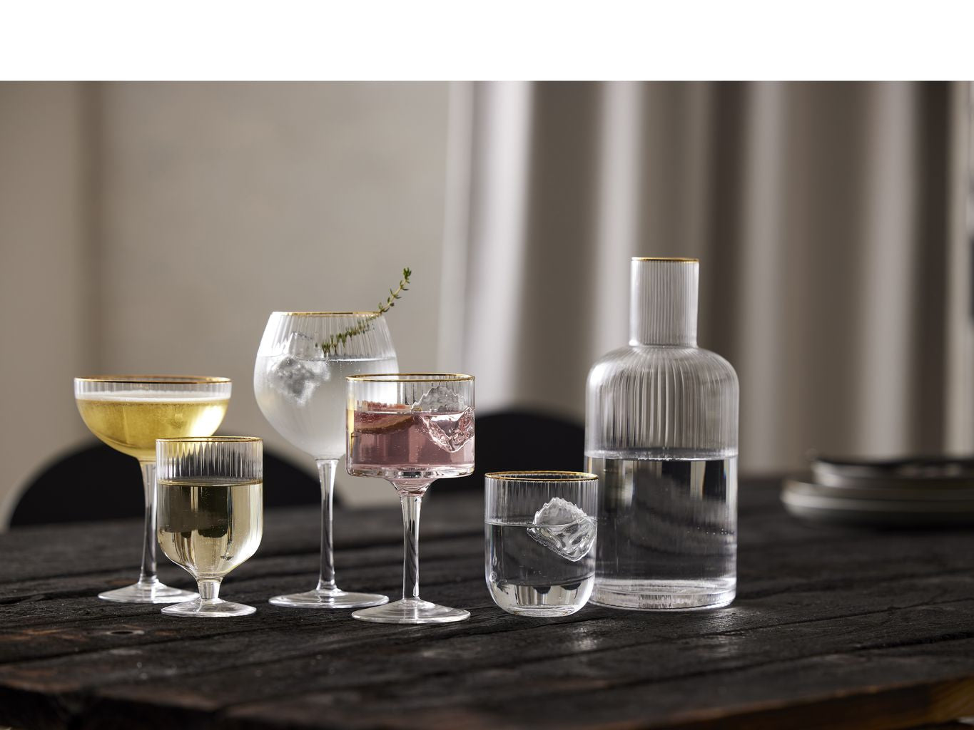 [product_category]-Lyngby Glas Palermo Gold Wine Glass 30 Cl, 4 Pcs.-Lyngby Glas-5722000120582-12058-LYN-8