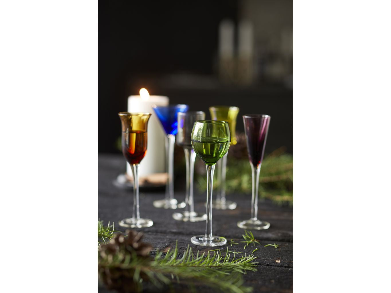 [product_category]-Lyngby Glas Schnapps Glass Assorted Colours, 6 Pcs.-Lyngby Glas-5722009162088-916208-LYN-16