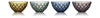 Lyngby Glas Sorrento Bowl DIA 12 cm 4 ks nejrůznější