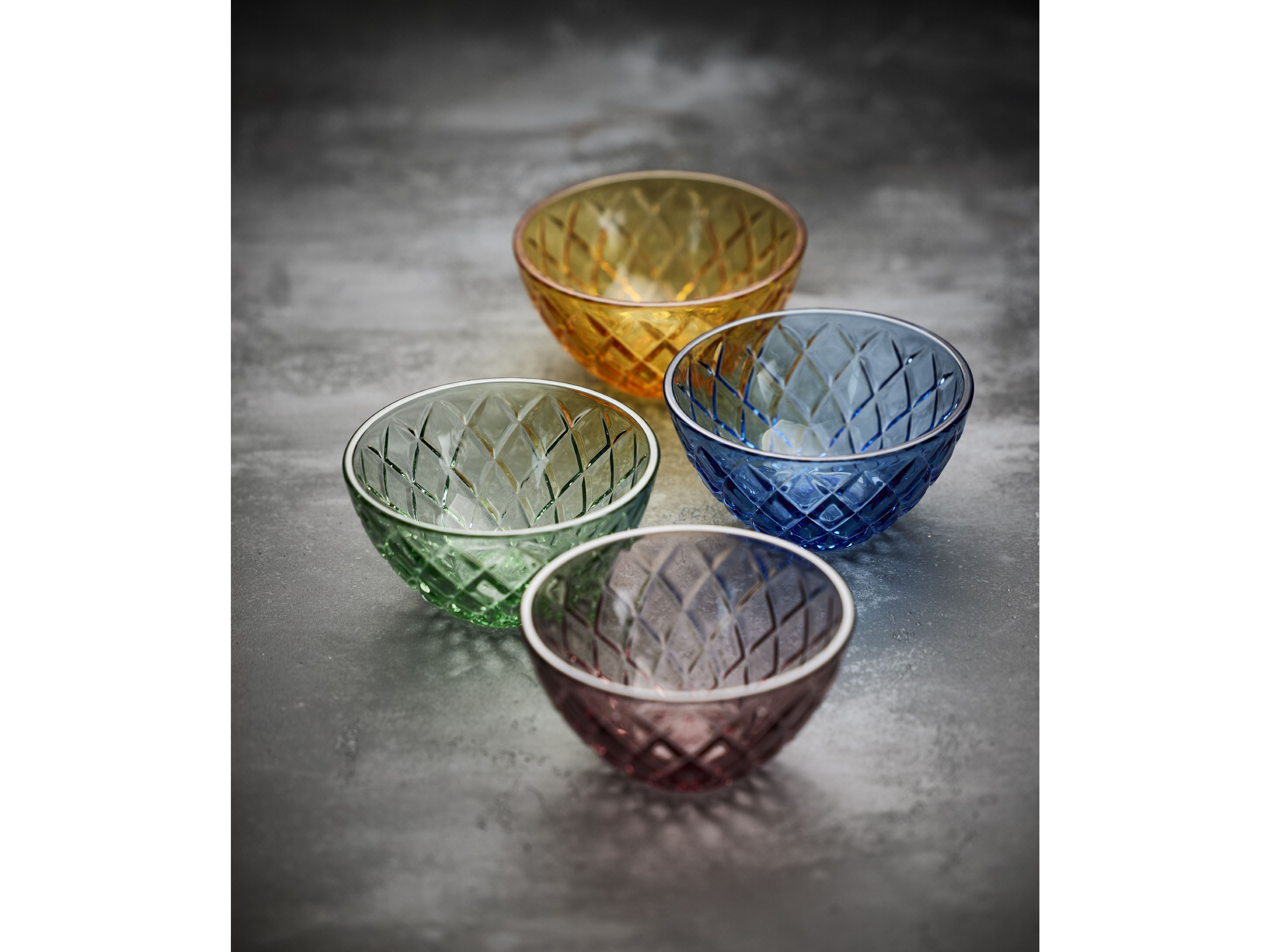 [product_category]-Lyngby Glas Sorrento Bowl Dia 12 Cm 4 Pcs Assorted-Lyngby Glas-5722000311294-31129-LYN-6