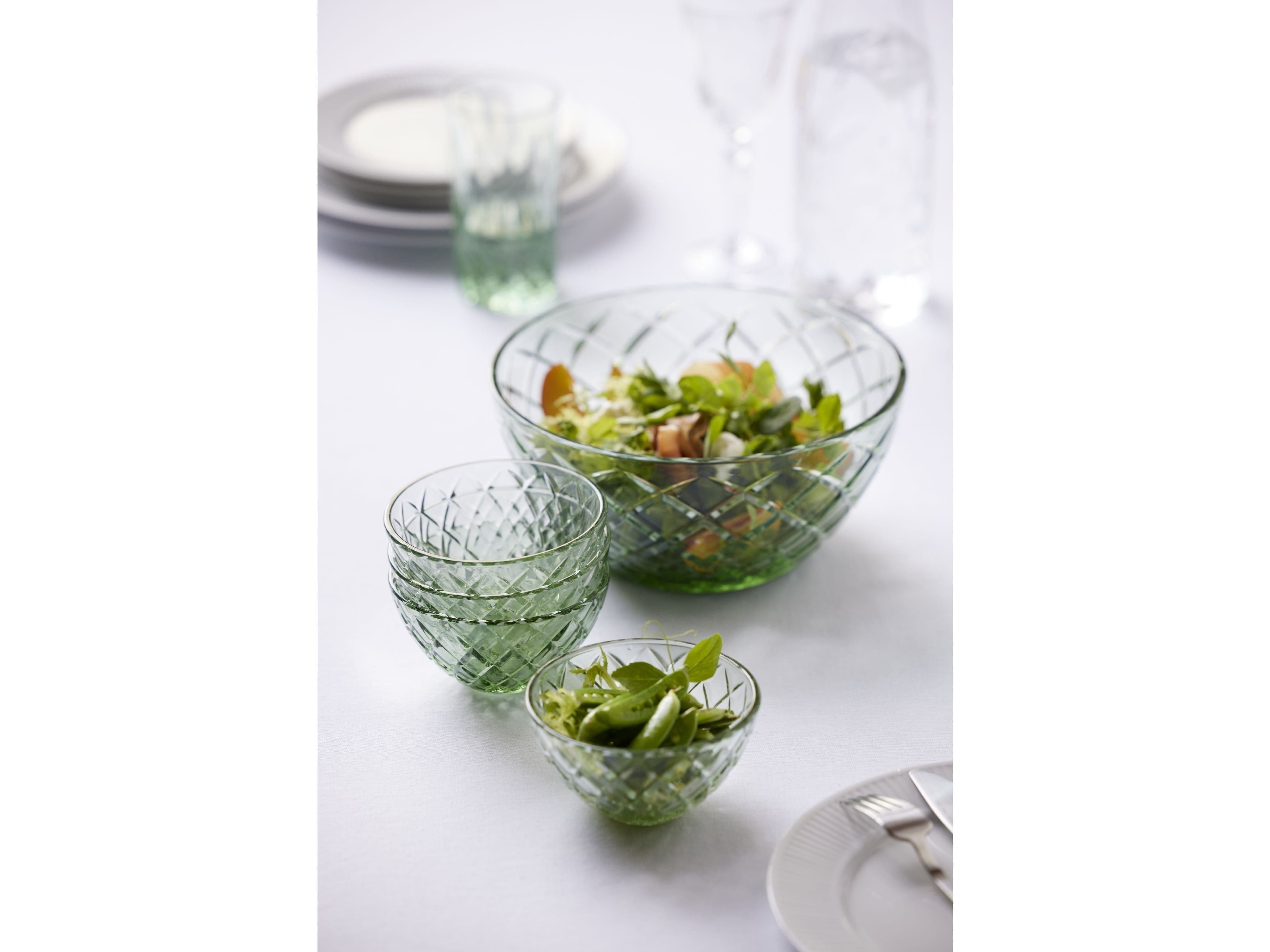 [product_category]-Lyngby Glas Sorrento Bowl Set Of 4, Green-Lyngby Glas-5722000290315-29031-LYN-4