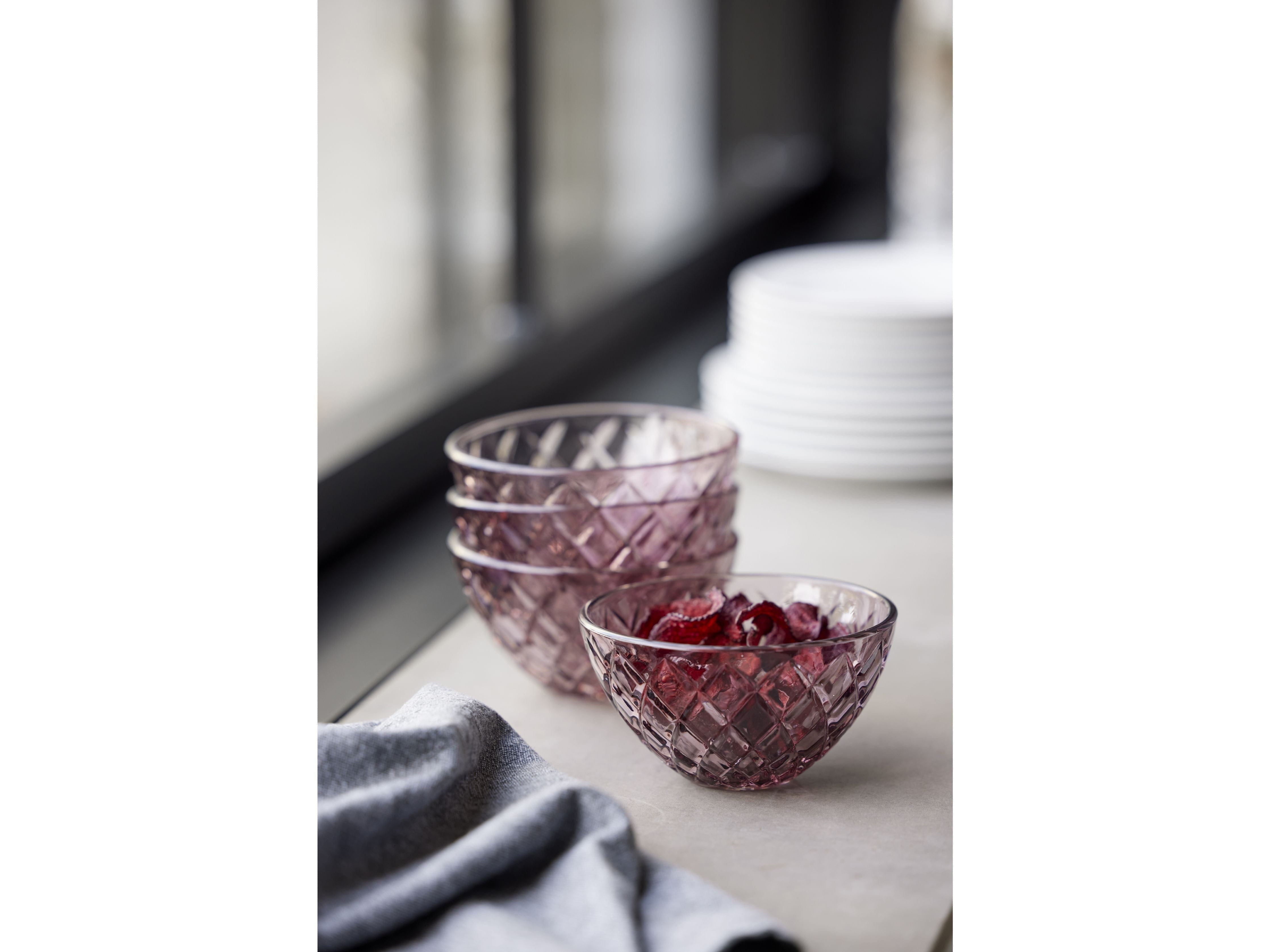 [product_category]-Lyngby Glas Sorrento Bowl Set Of 4, Pink-Lyngby Glas-5722000290346-29034-LYN-3