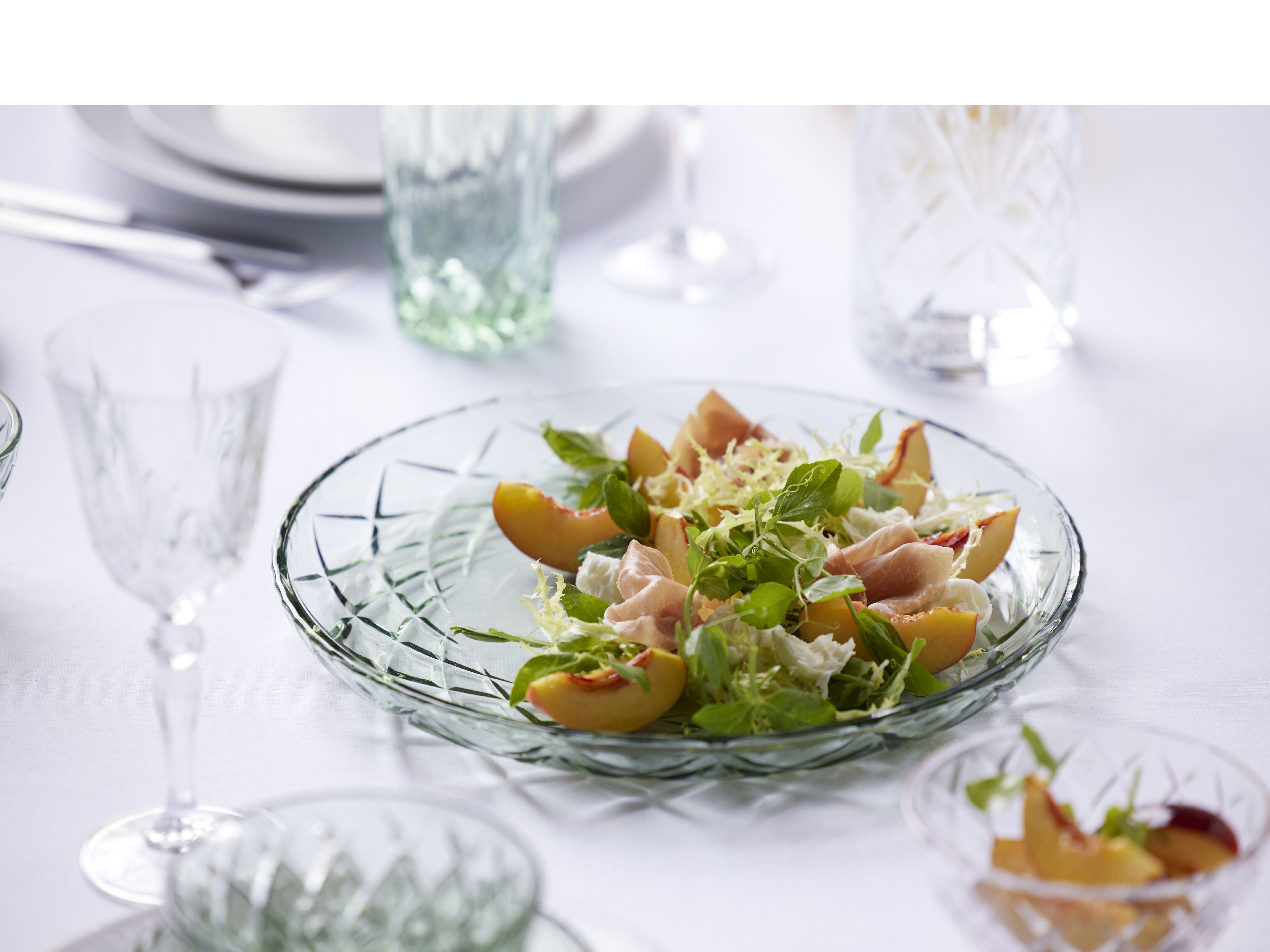 [product_category]-Lyngby Glas Sorrento Plate, Green-Lyngby Glas-5722000290391-29039-LYN-11