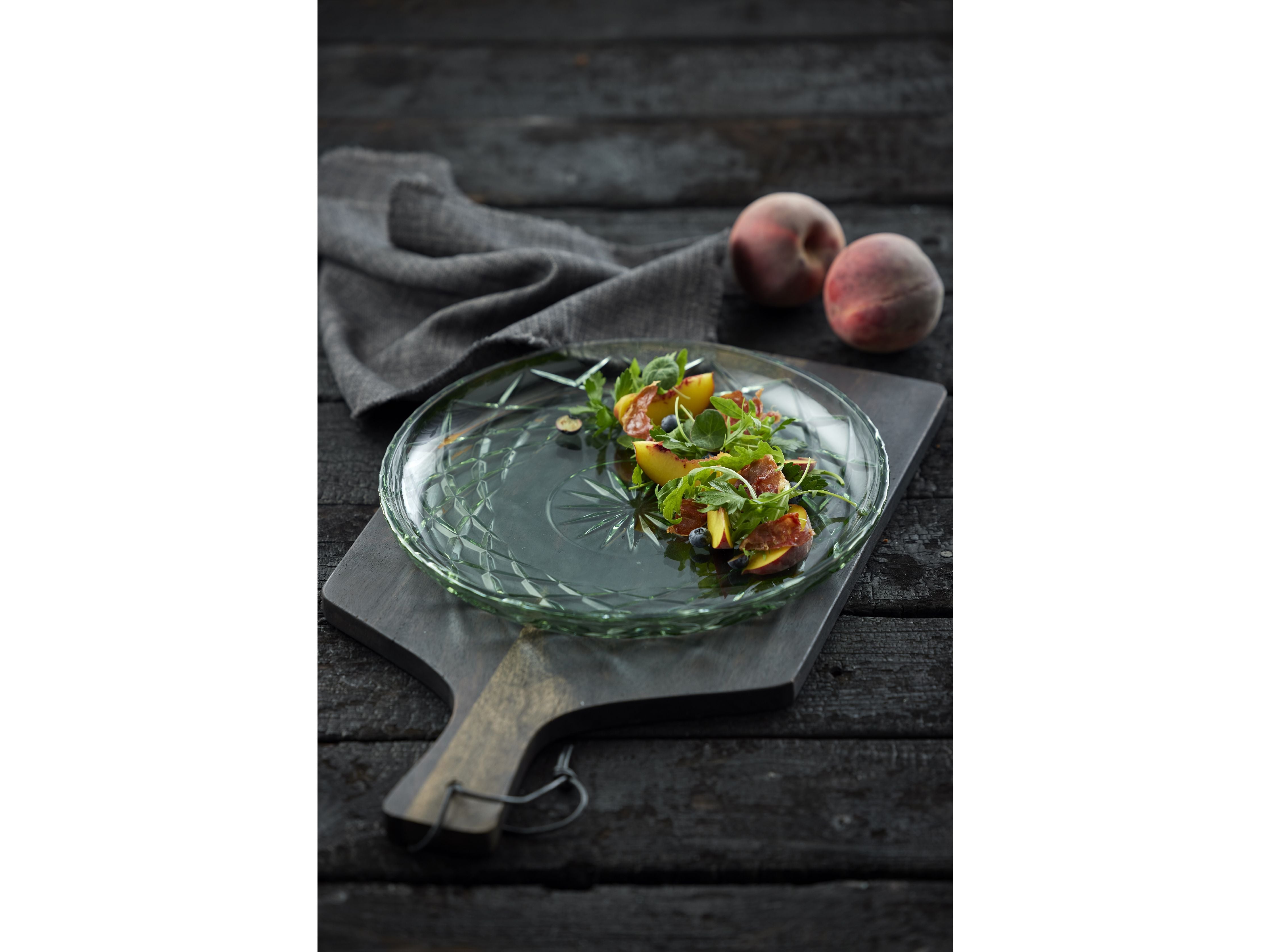 [product_category]-Lyngby Glas Sorrento Plate, Green-Lyngby Glas-5722000290391-29039-LYN-9