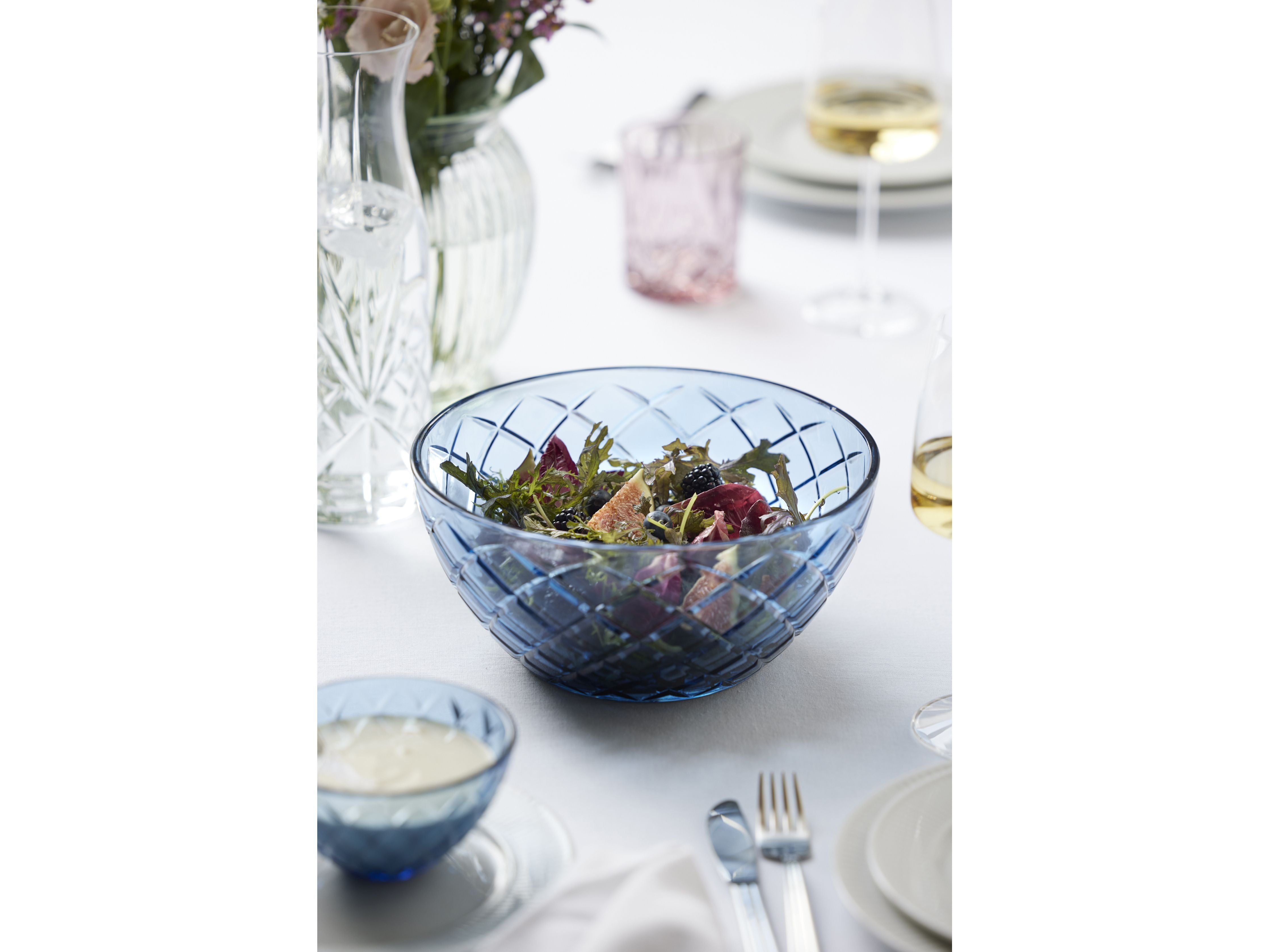 [product_category]-Lyngby Glas Sorrento Salad Bowl, Blue-Lyngby Glas-5722000290377-29037-LYN-10