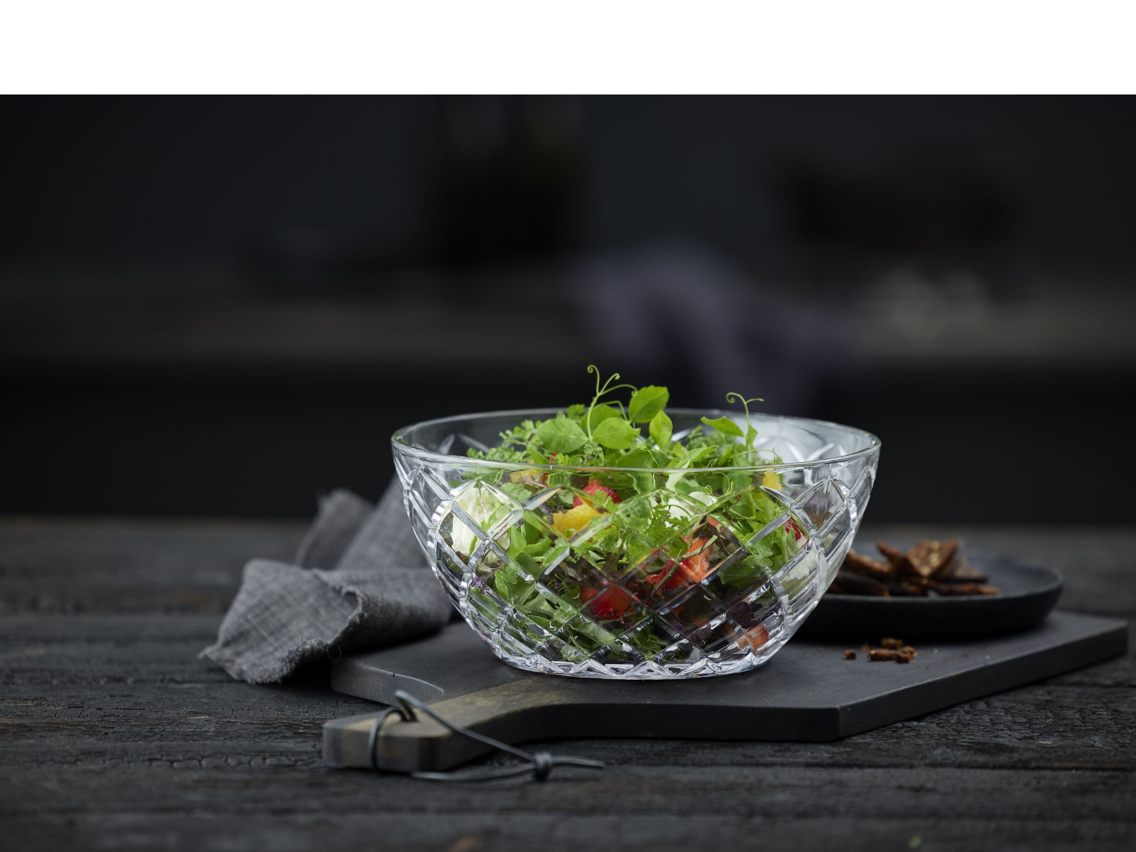 [product_category]-Lyngby Glas Sorrento Salad Bowl, Clear-Lyngby Glas-5722000290353-29035-LYN-5