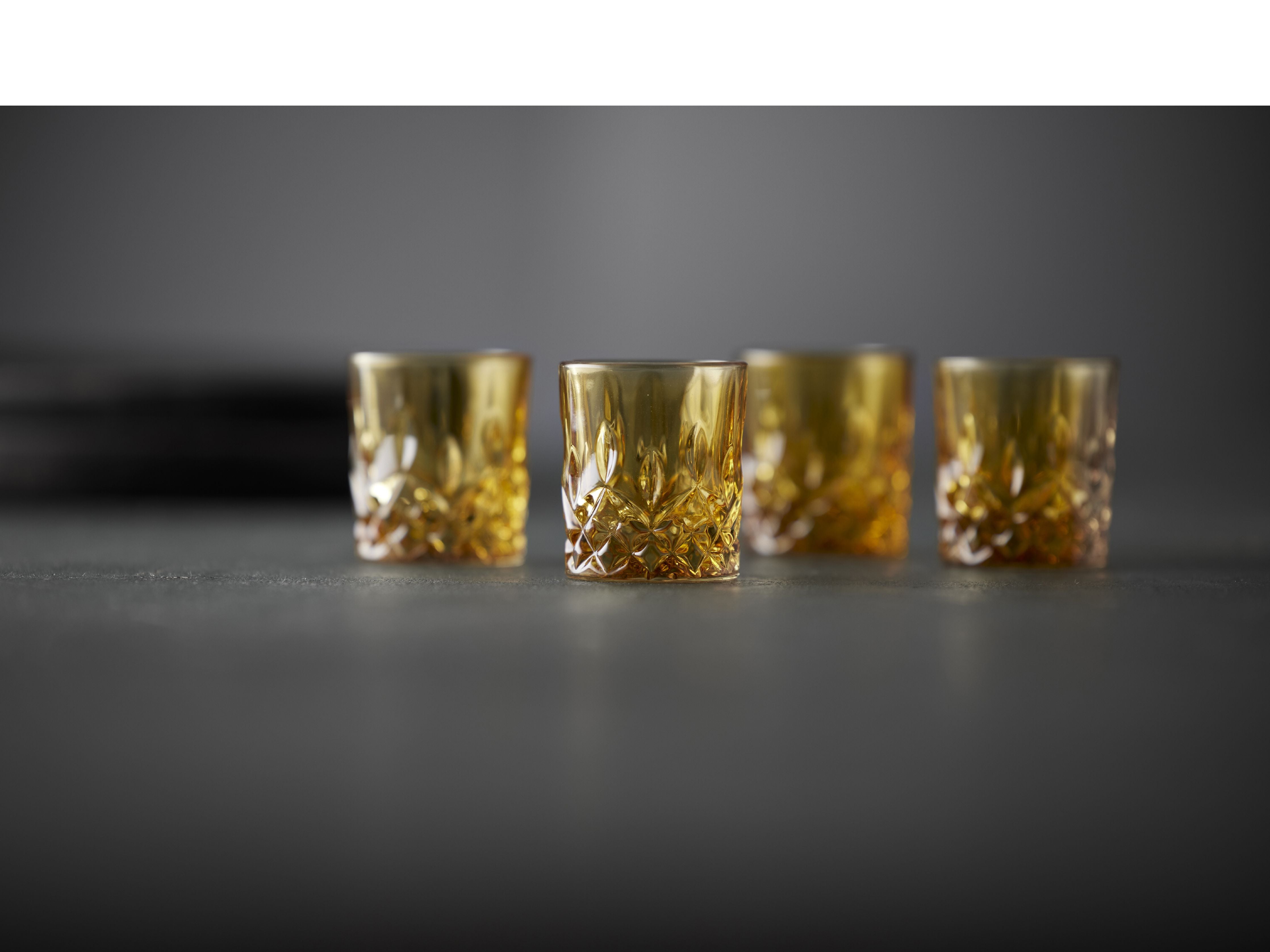 [product_category]-Lyngby Glas Sorrento Shot Glass 4 Cl 4 Pcs., Amber-Lyngby Glas-5722000320135-32013-LYN-5