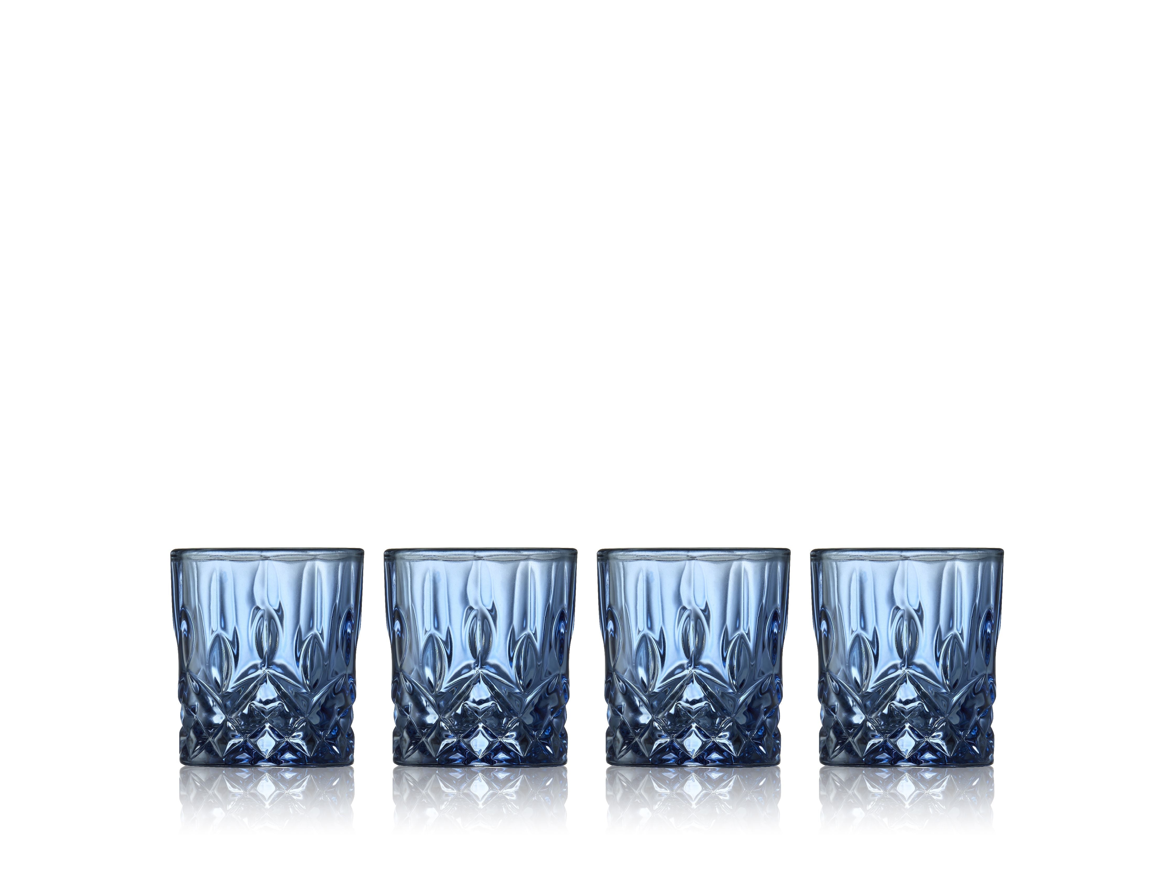 [product_category]-Lyngby Glas Sorrento Shot Glass 4 Cl 4 Pcs., Blue-Lyngby Glas-5722000320111-32011-LYN-5