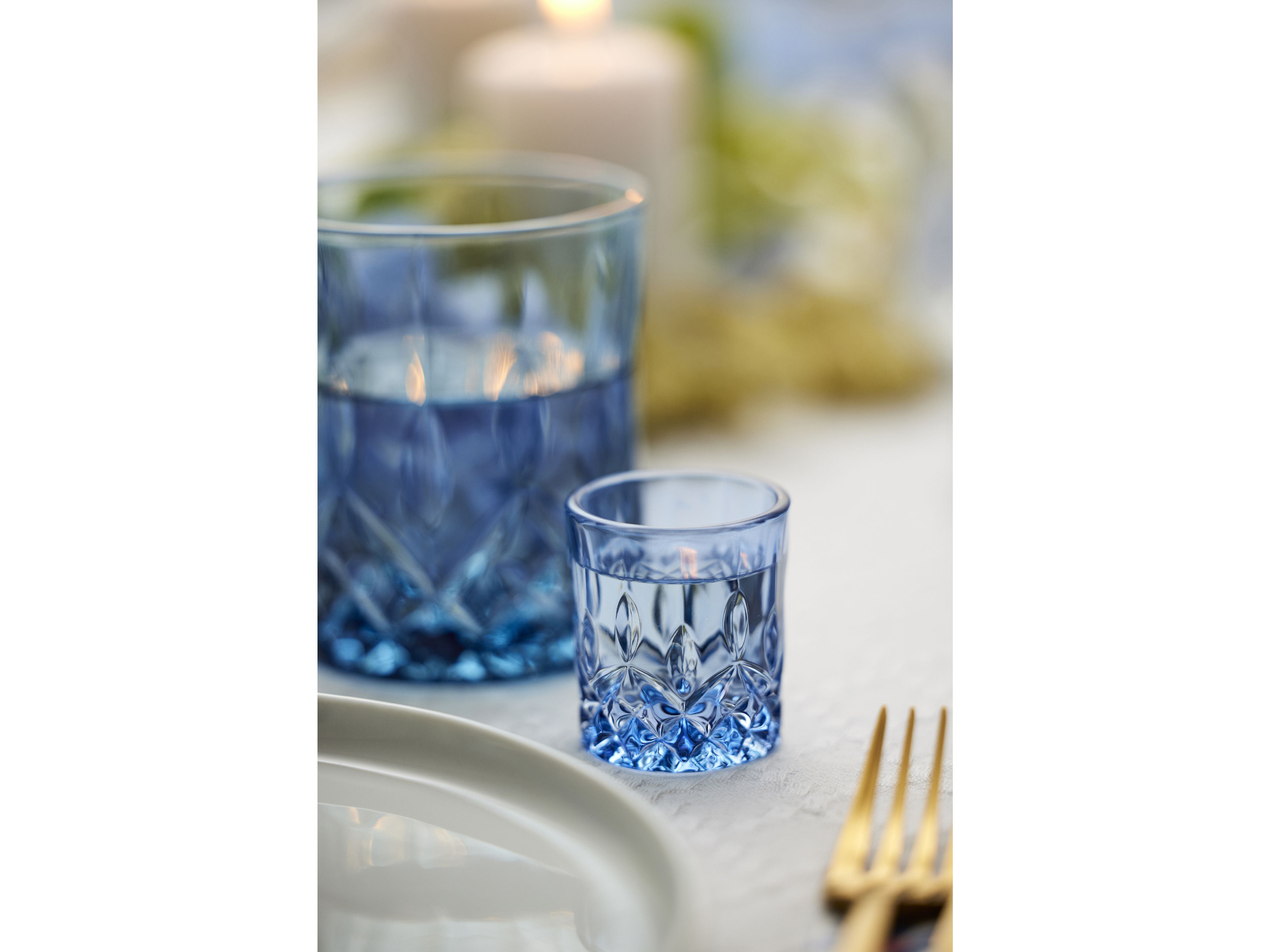 [product_category]-Lyngby Glas Sorrento Shot Glass 4 Cl 4 Pcs., Blue-Lyngby Glas-5722000320111-32011-LYN-9