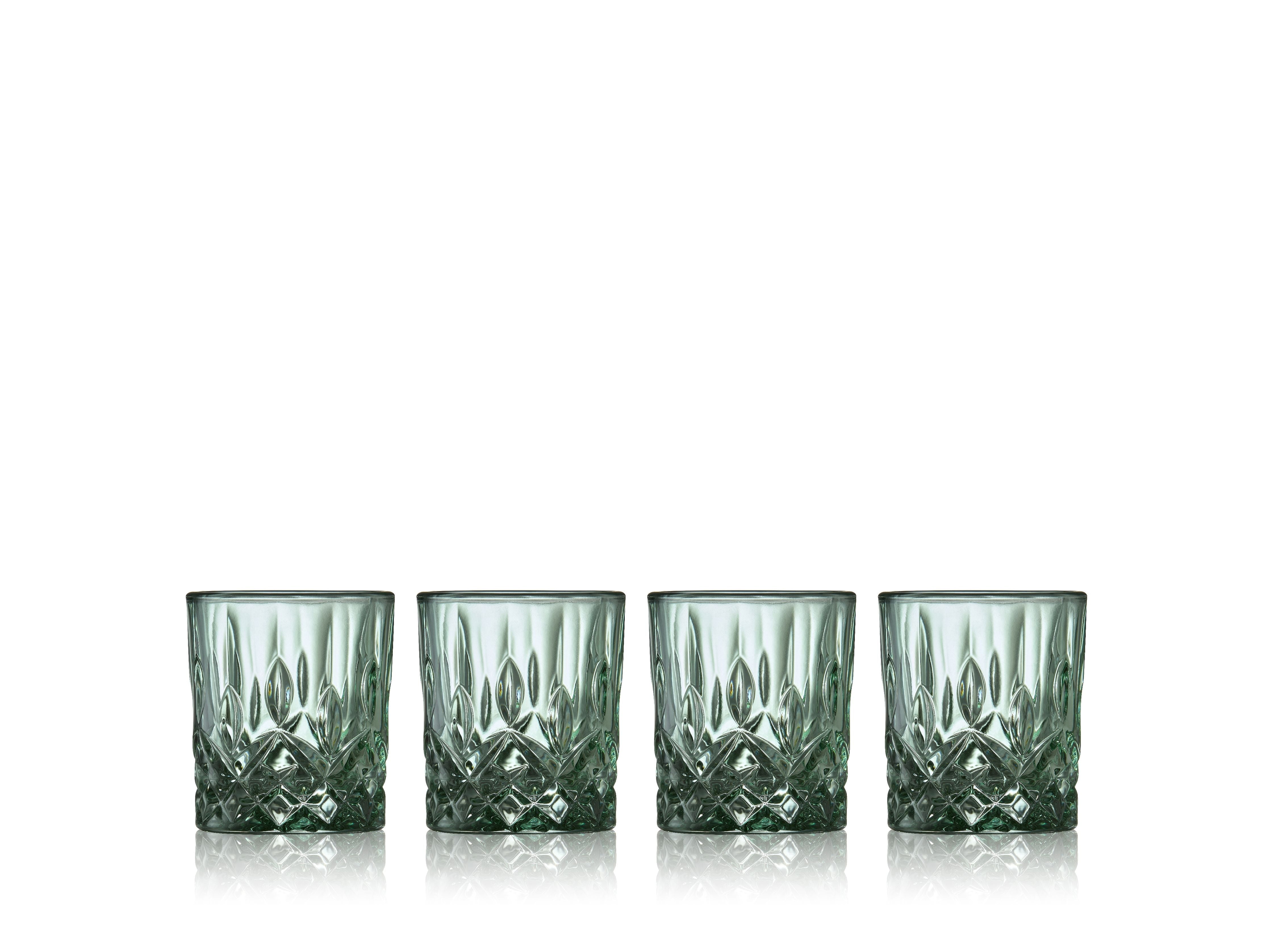 [product_category]-Lyngby Glas Sorrento Shot Glass 4 Cl 4 Pcs., Green-Lyngby Glas-5722000320128-32012-LYN-2