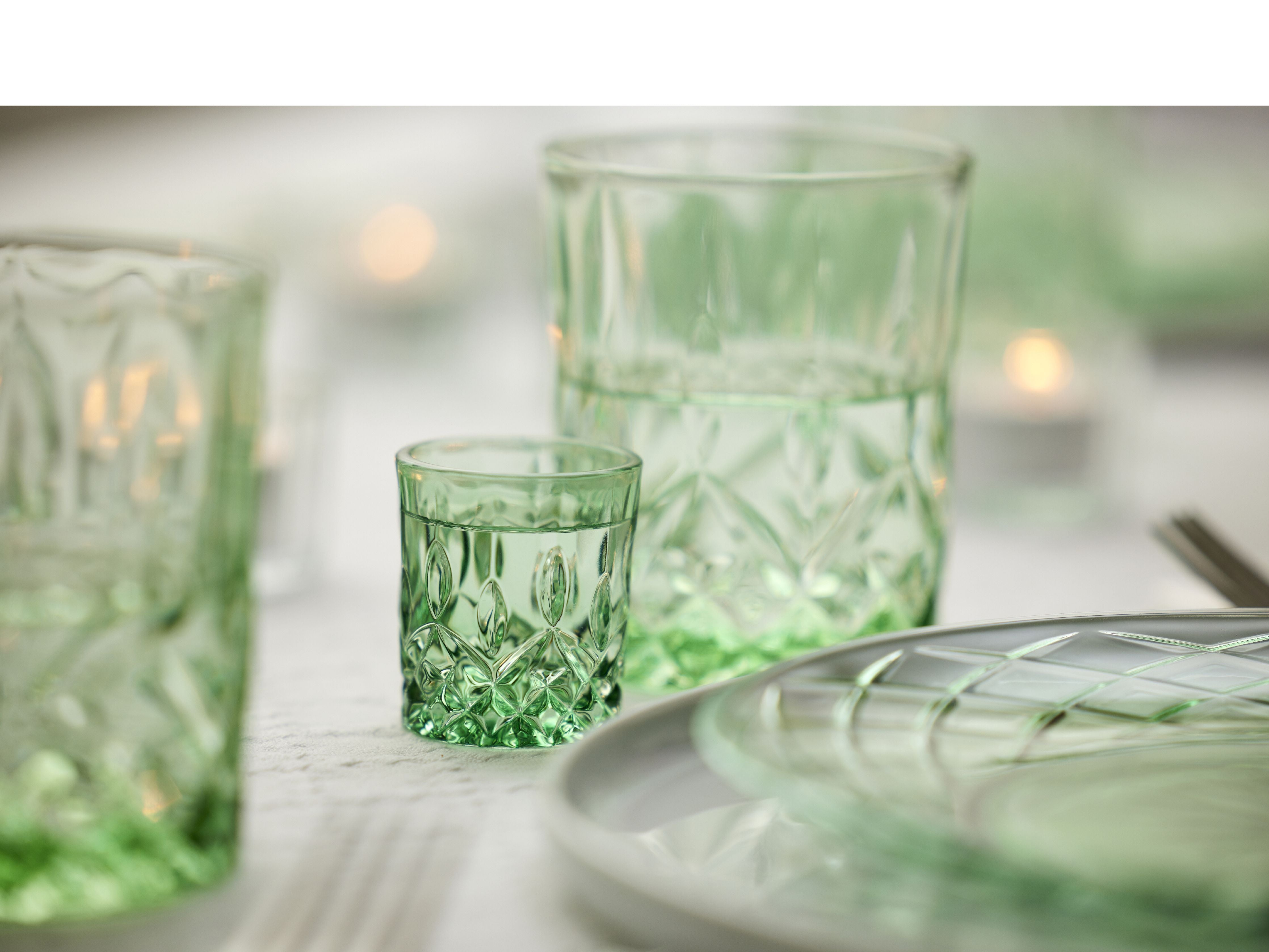 [product_category]-Lyngby Glas Sorrento Shot Glass 4 Cl 4 Pcs., Green-Lyngby Glas-5722000320128-32012-LYN-3