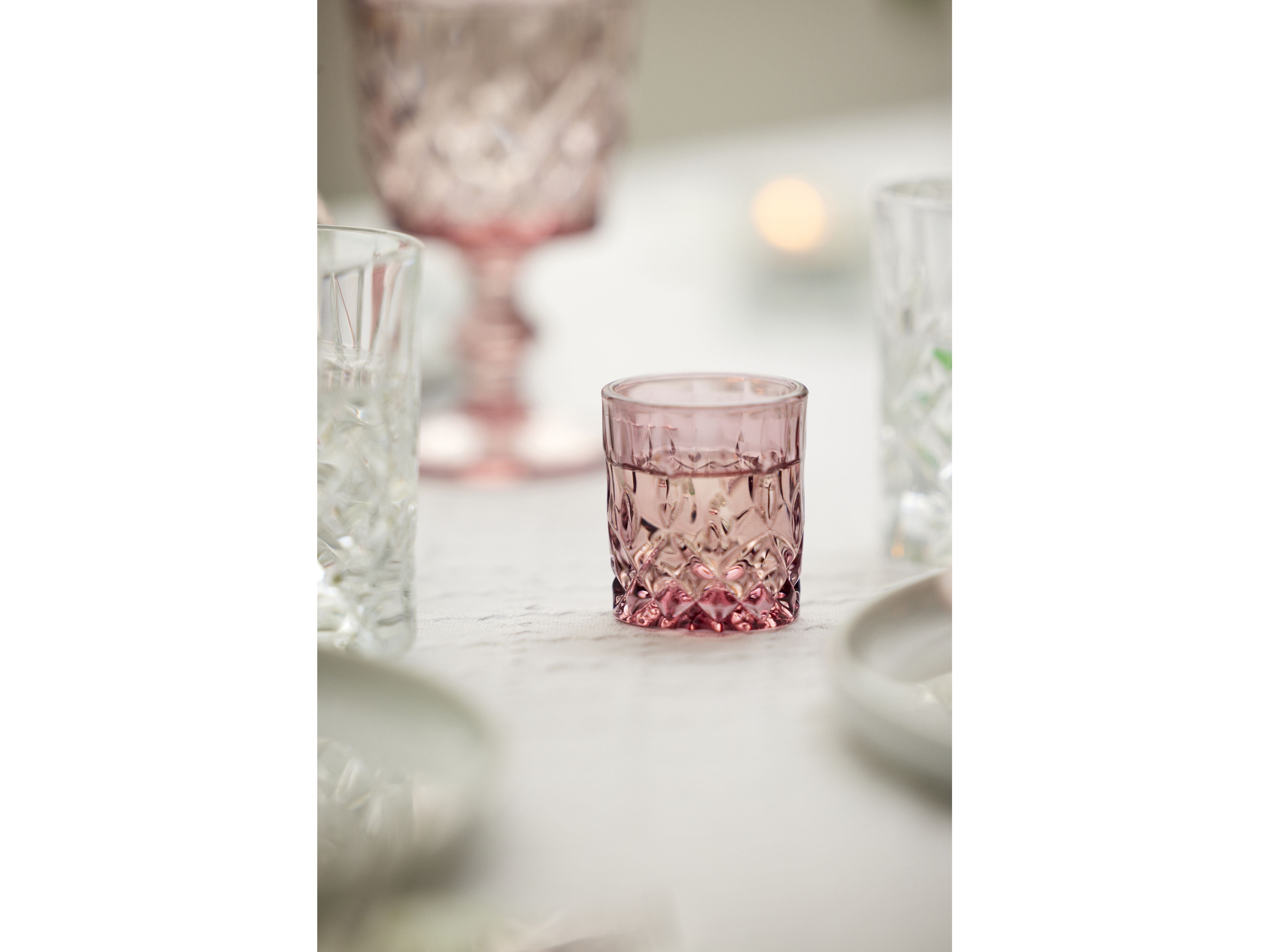 [product_category]-Lyngby Glas Sorrento Shot Glass 4 Cl 4 Pcs., Pink-Lyngby Glas-5722000320142-32014-LYN-6