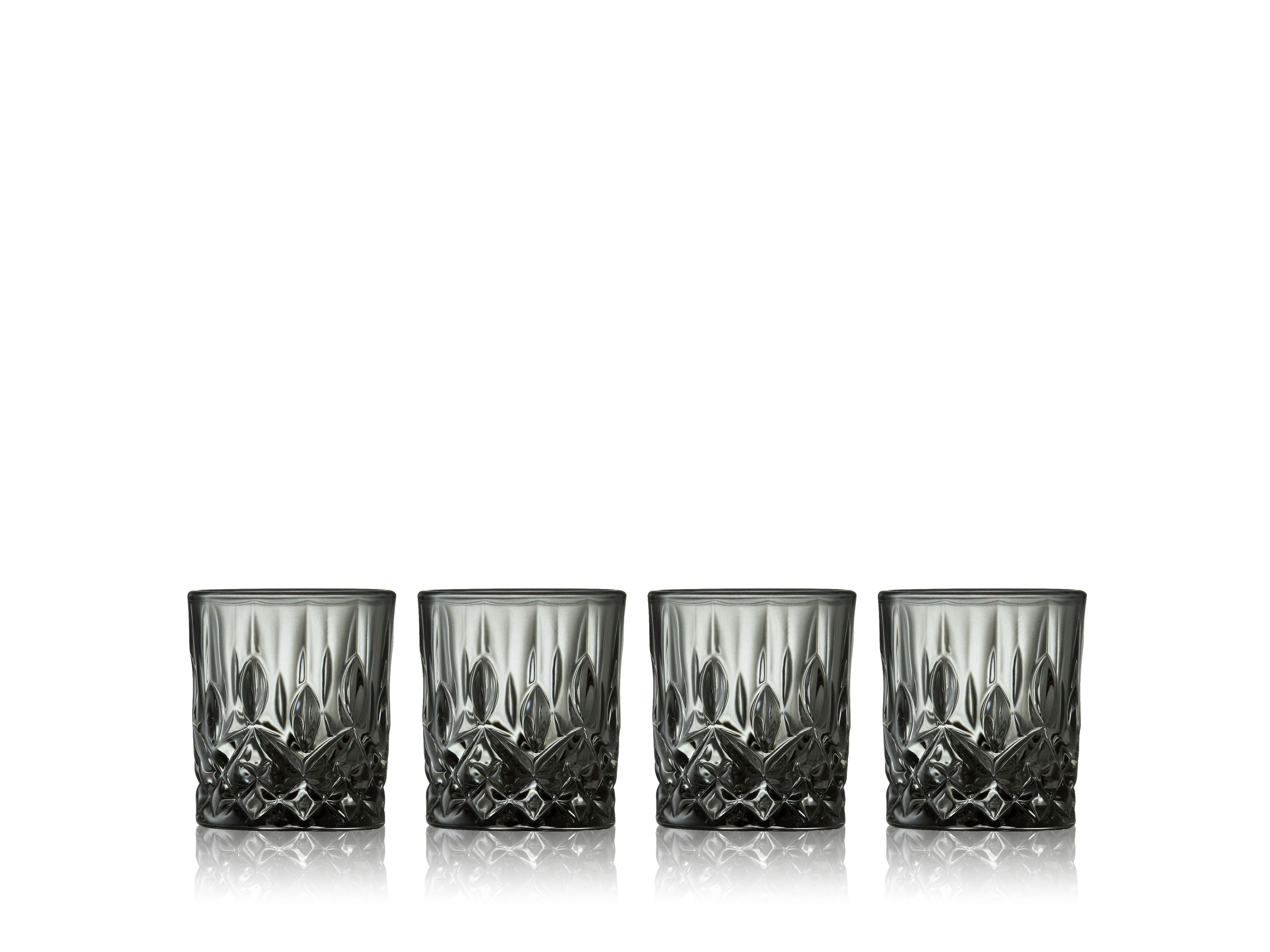 [product_category]-Lyngby Glas Sorrento Shot Glass 4 Cl 4 Pcs., Smoke-Lyngby Glas-5722000320210-32021-LYN-6