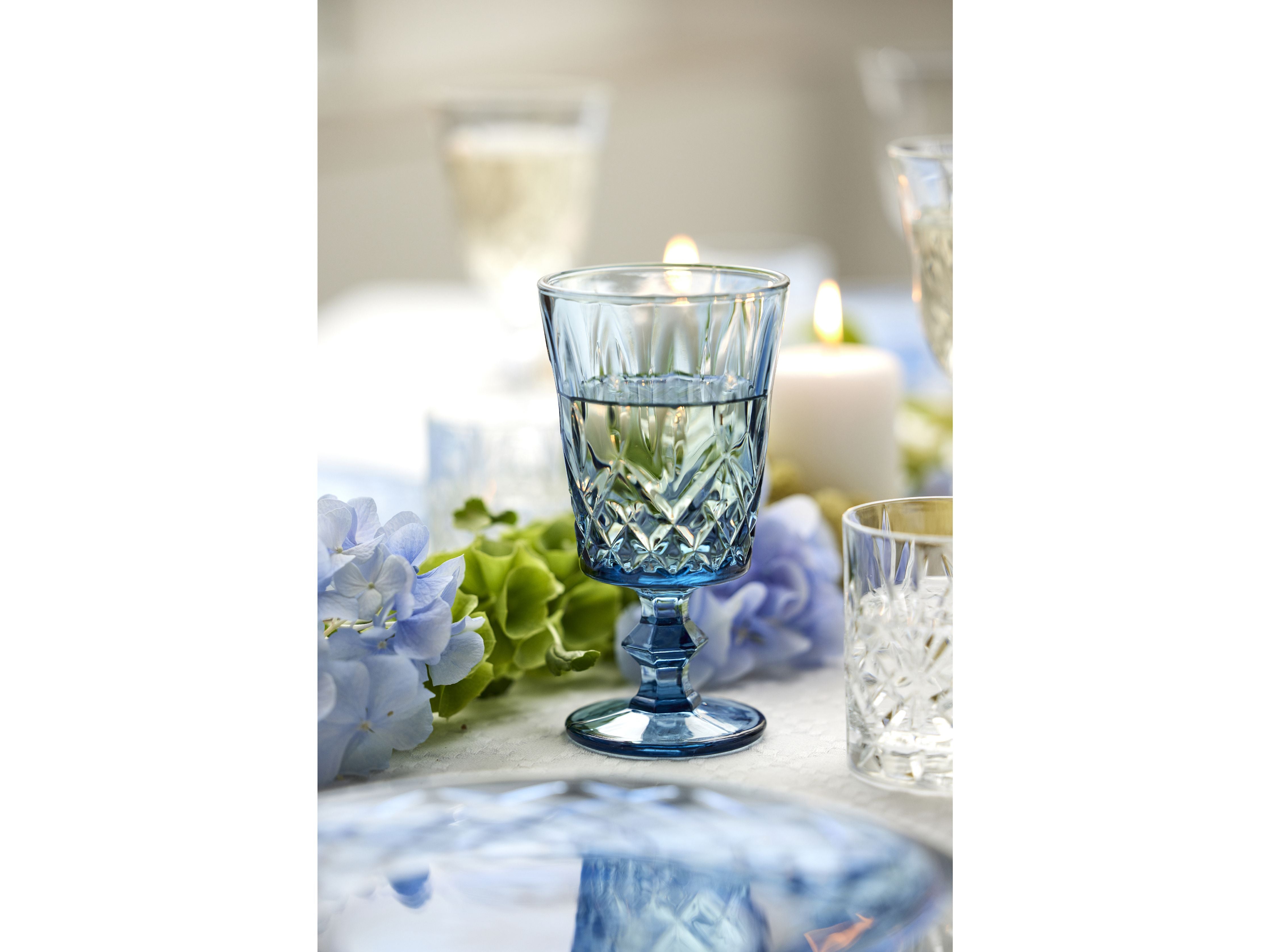 [product_category]-Lyngby Glas Sorrento Wine Glass 29 Cl 4 Pcs., Blue-Lyngby Glas-5722000323600-32360-LYN-4
