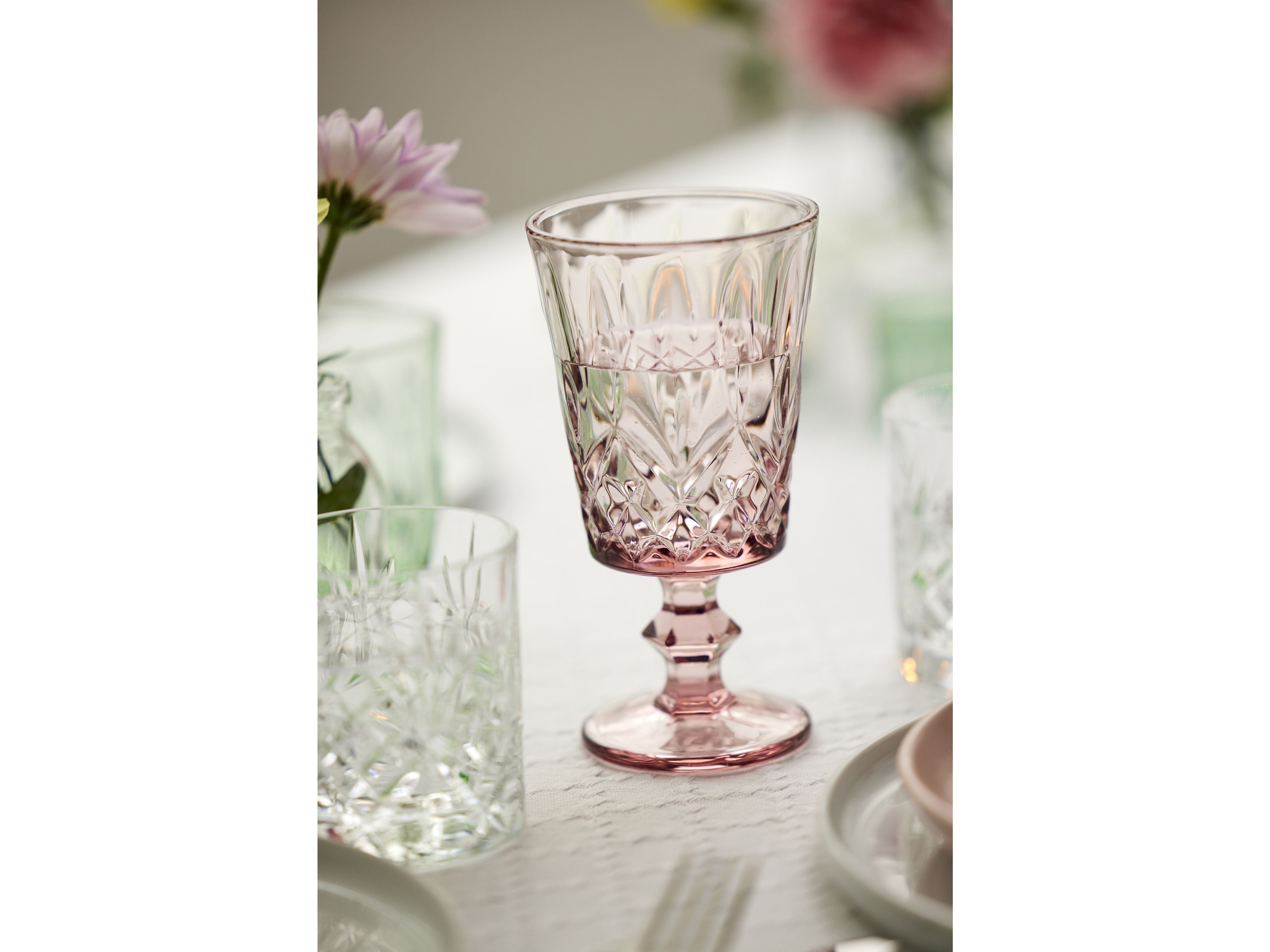 [product_category]-Lyngby Glas Sorrento Wine Glass 29 Cl 4 Pcs., Pink-Lyngby Glas-5722000323679-32367-LYN-8