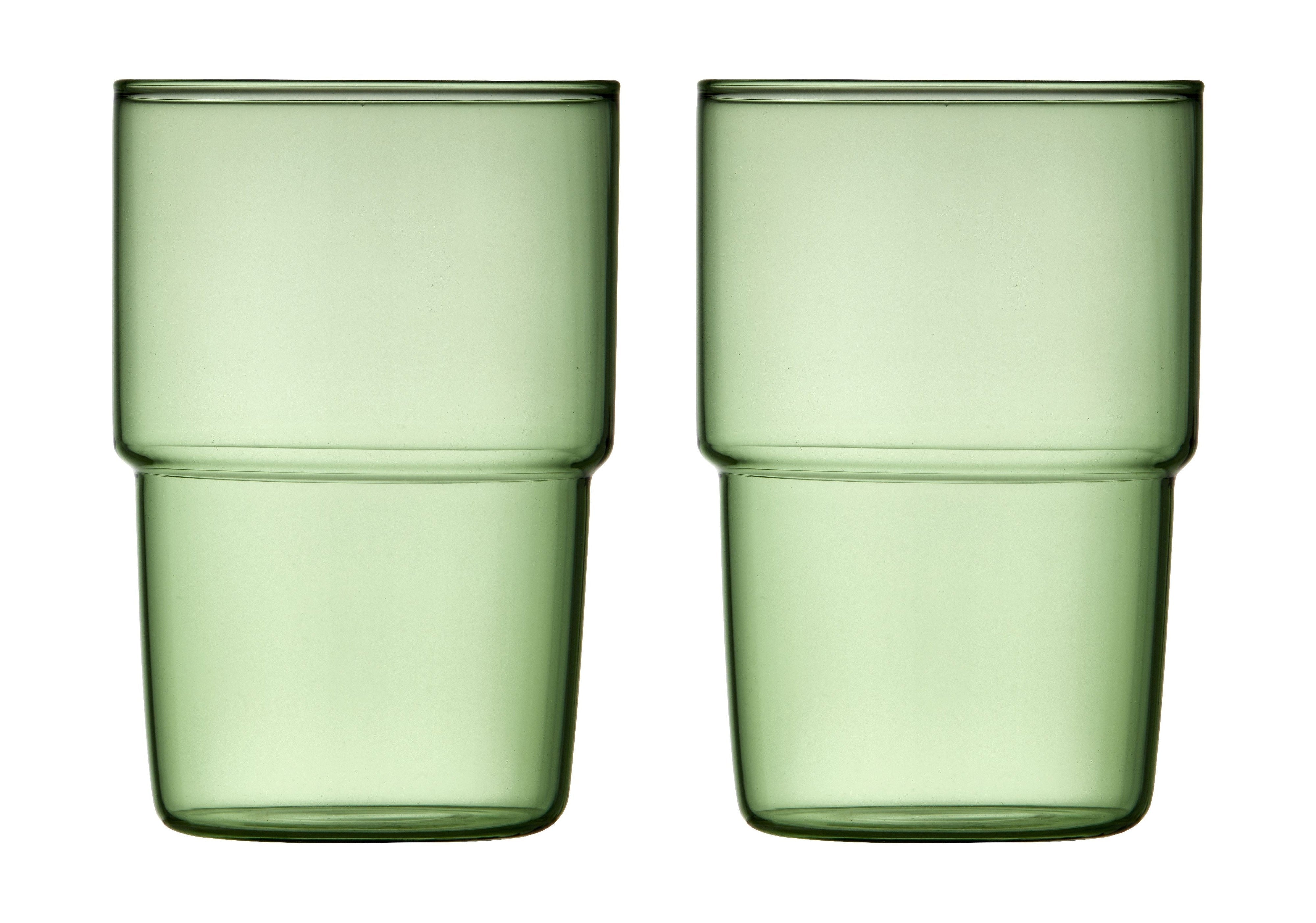 [product_category]-Lyngby Glas Torino Drinking Glass 40 Cl 2 Pcs, Green-Lyngby Glas-5722000301981-30198-LYN-1