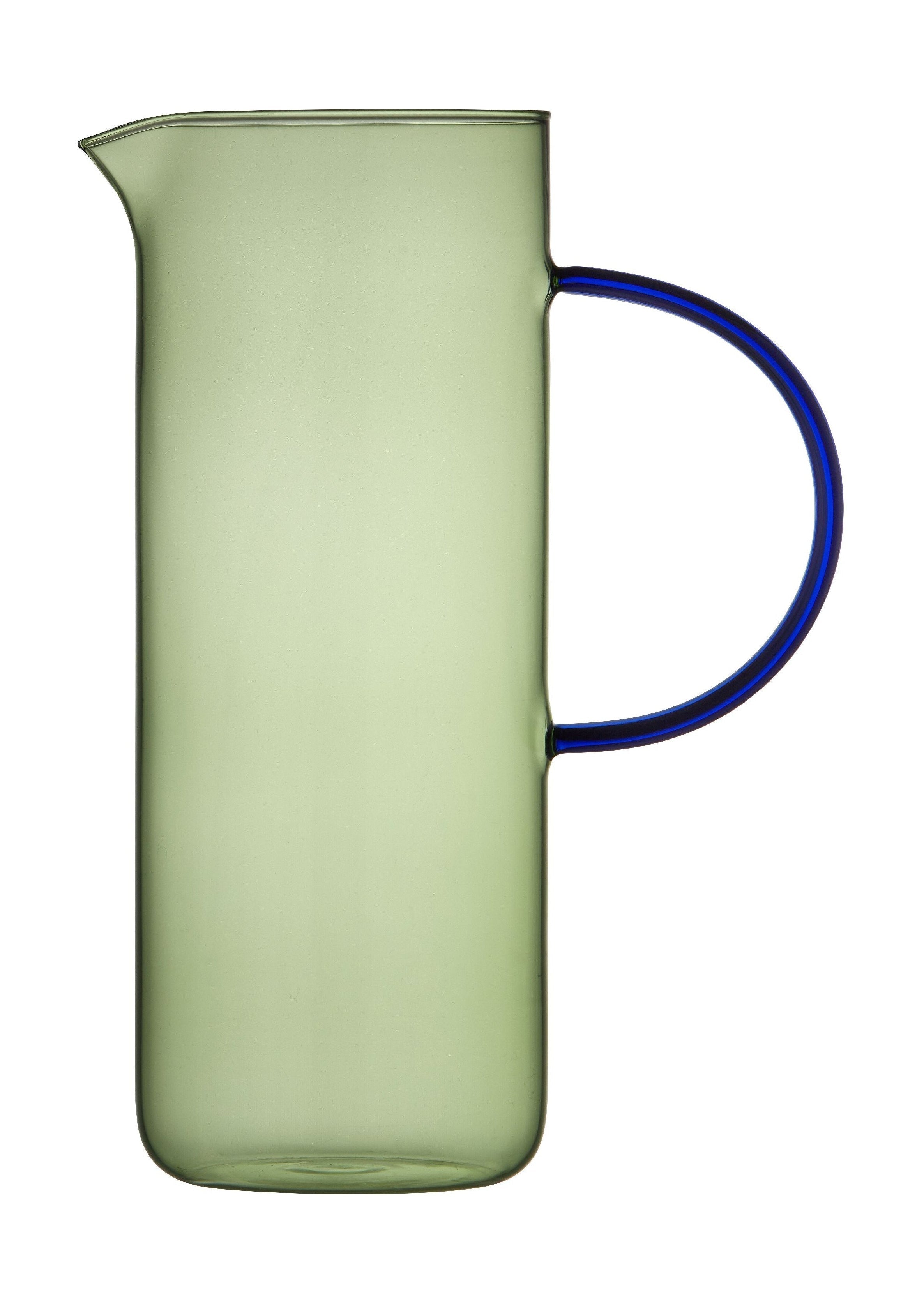 [product_category]-Lyngby Glas Torino Glass Jug 1,1 L, Green/Blue-Lyngby Glas-5722000301950-30195-LYN-1